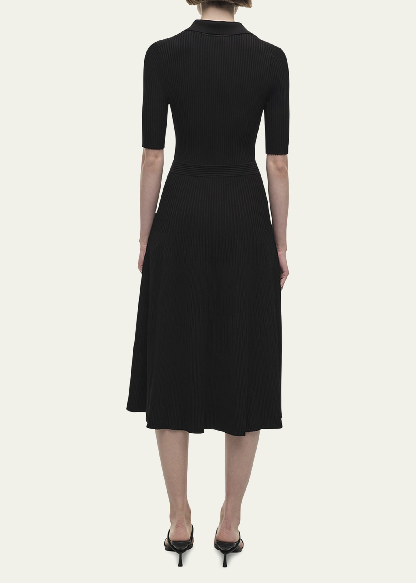 Pati Short-Sleeve Polo Midi Dress - 3