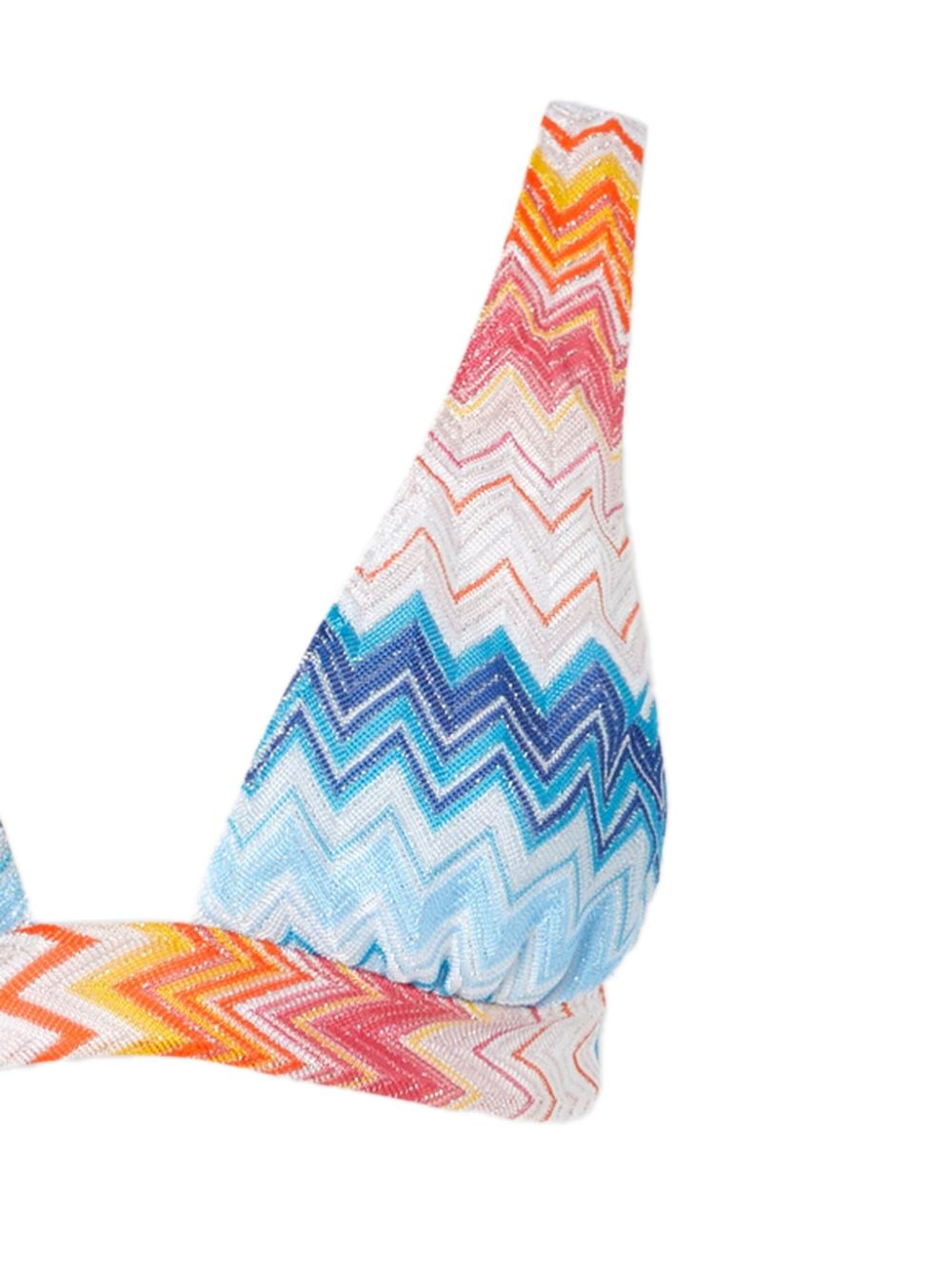 zigzag-knit bikini set - 2