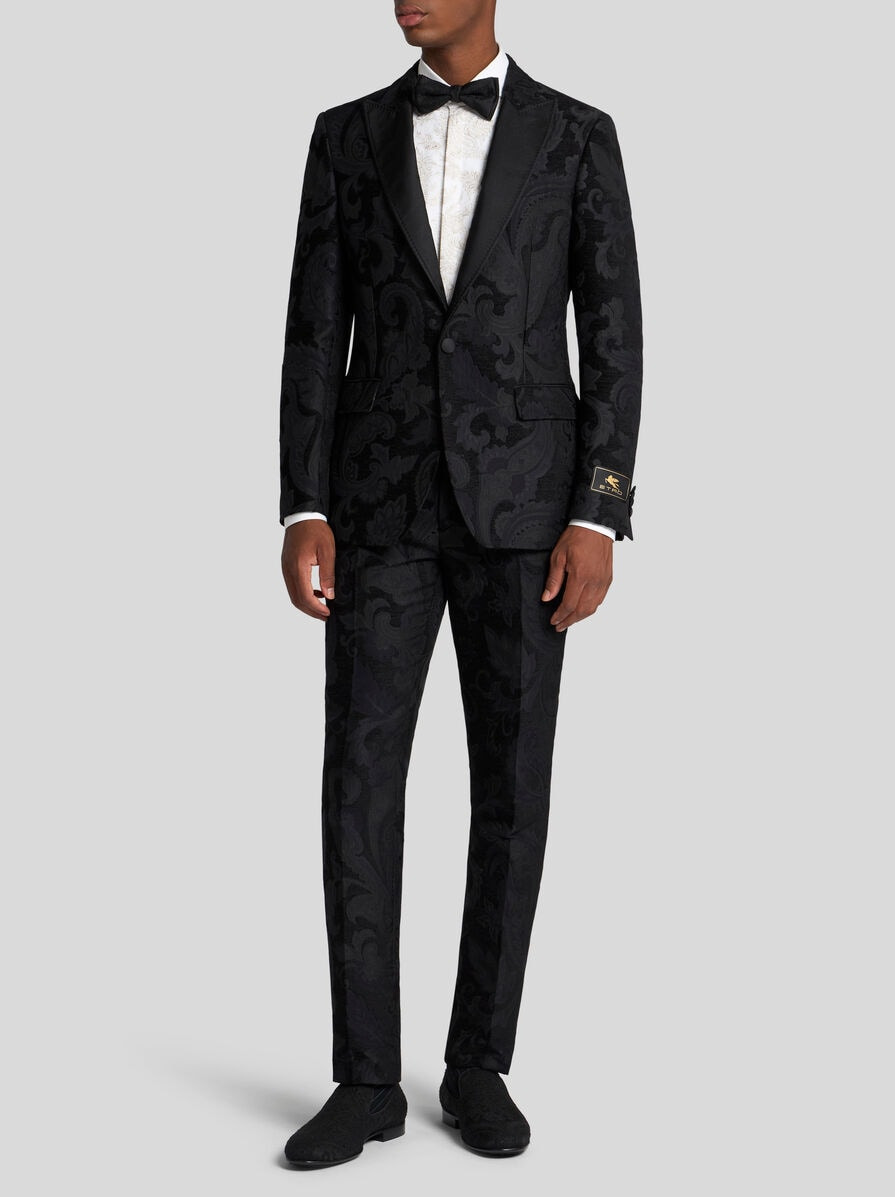 FLORAL LEAFY BLAZER WITH LINING - 3