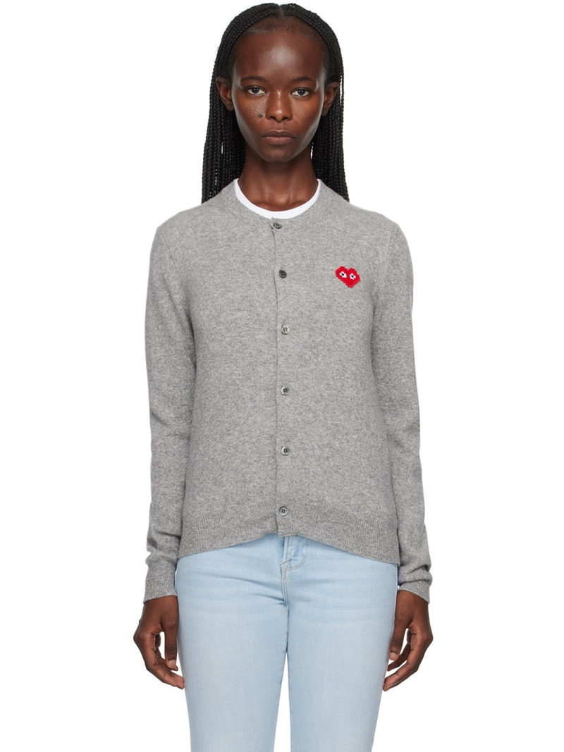 Gray Invader Edition Cardigan - 1