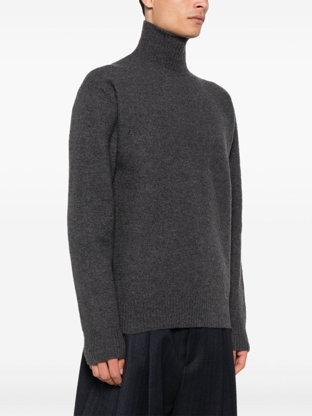 high-neck sweater - 3