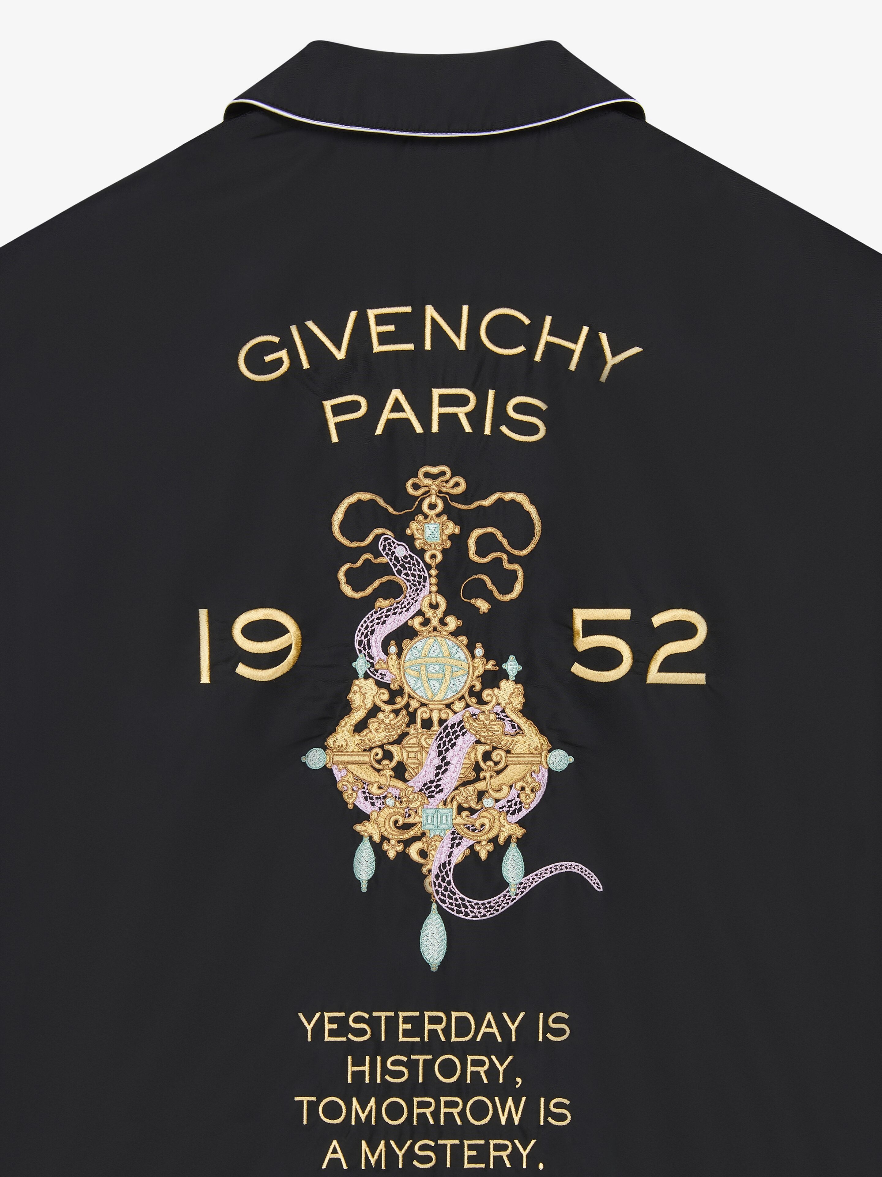 JACKET WITH CHANDELIER AND SNAKE EMBROIDERIES - 4