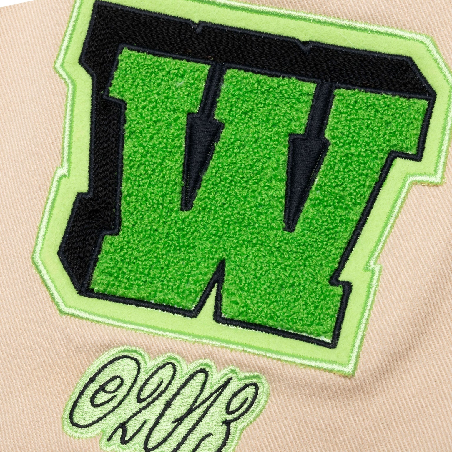 VARS HAMMER DENIM FLARE CARPE - WHITE/GREEN - 5