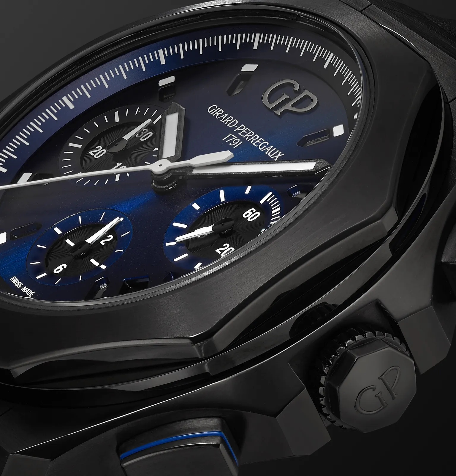 Laureato Absolute Automatic Chronograph 44mm Titanium and Rubber Watch, Ref. No. 81060-21-491-FH6A - 7