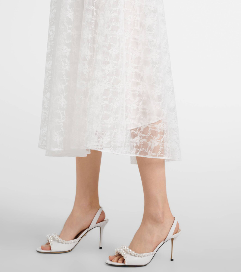 Sirene embellished leather sandals 4