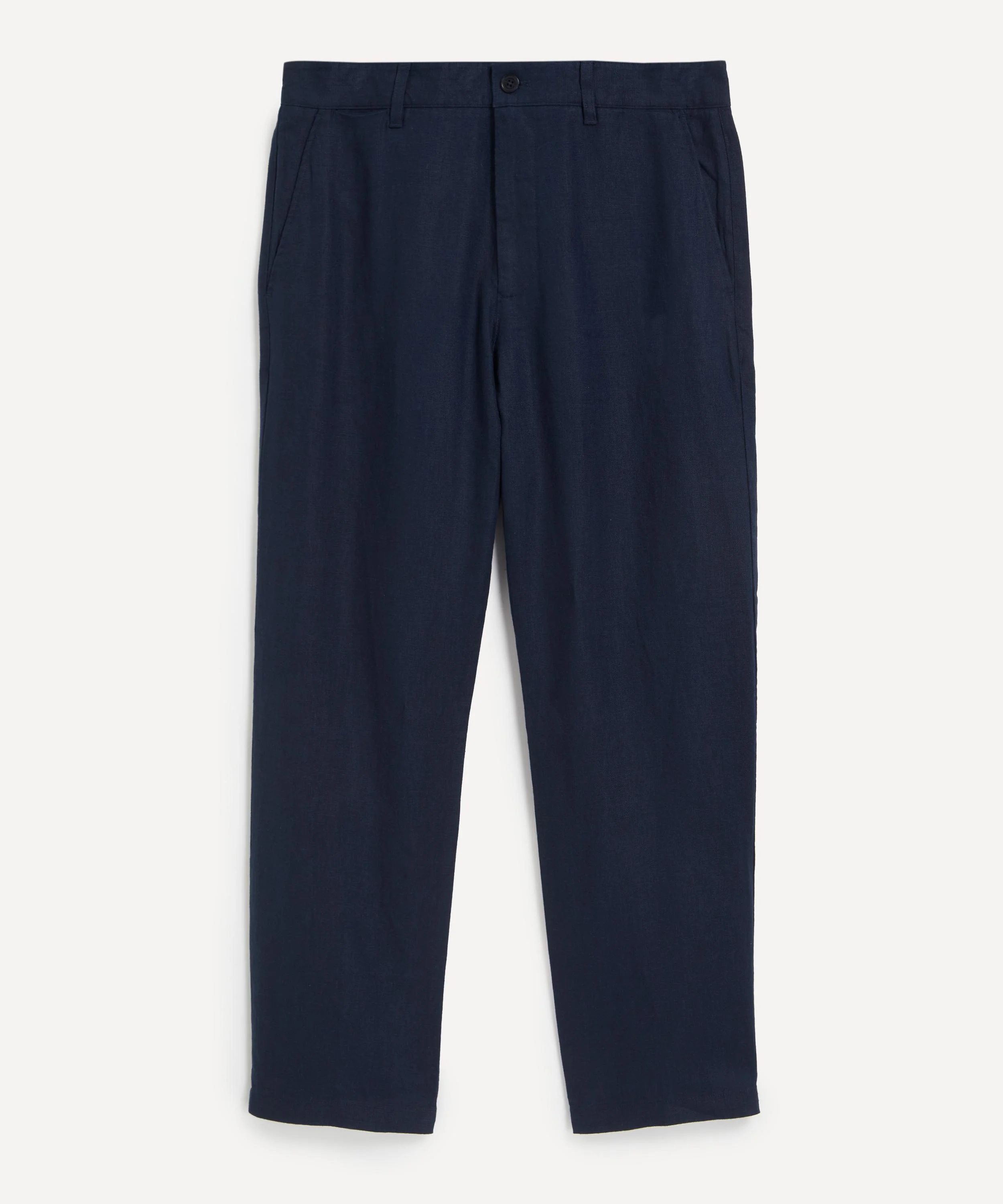 Aden Straight-Leg Linen Trousers - 1