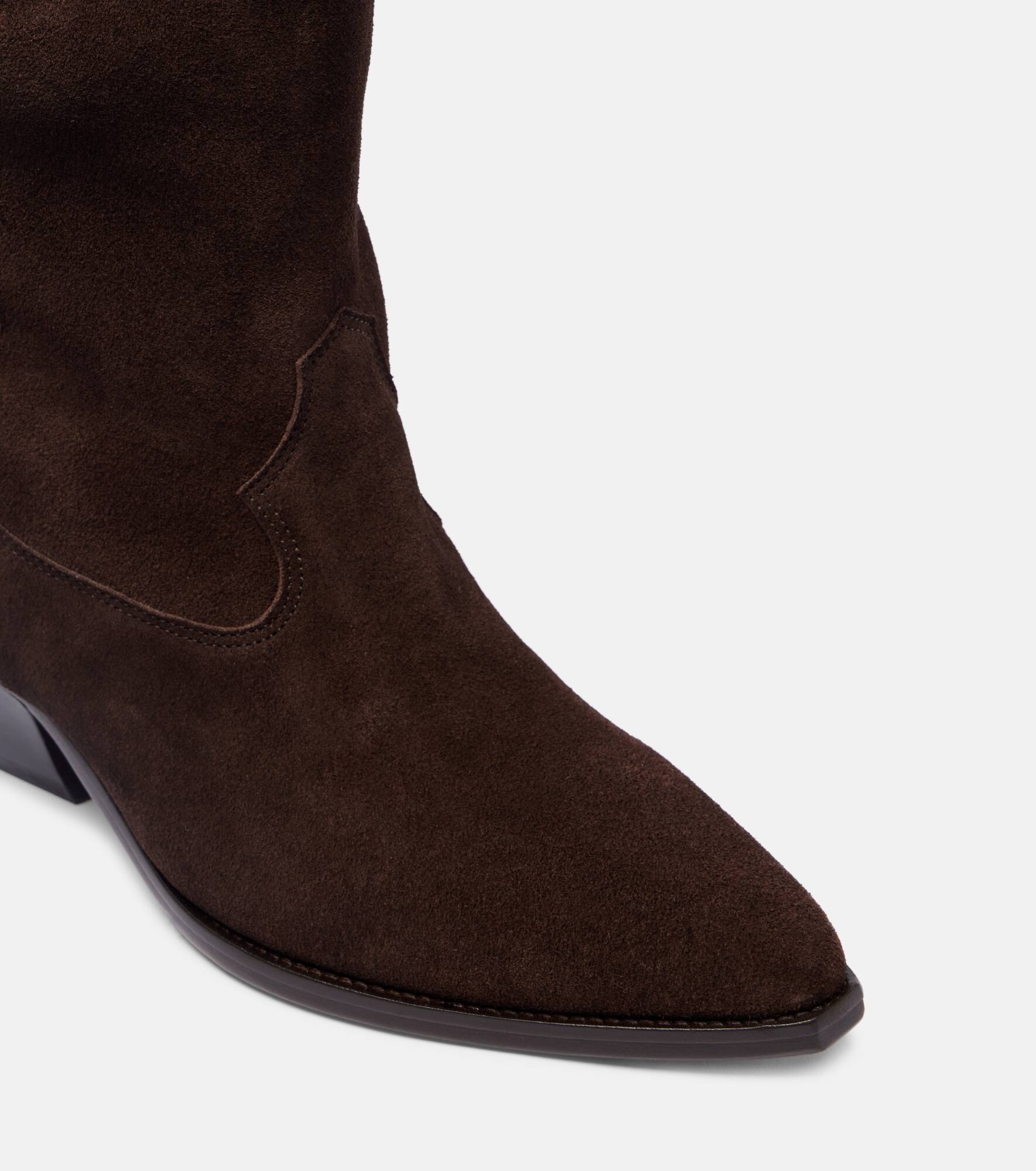 Leyane suede ankle boots - 5