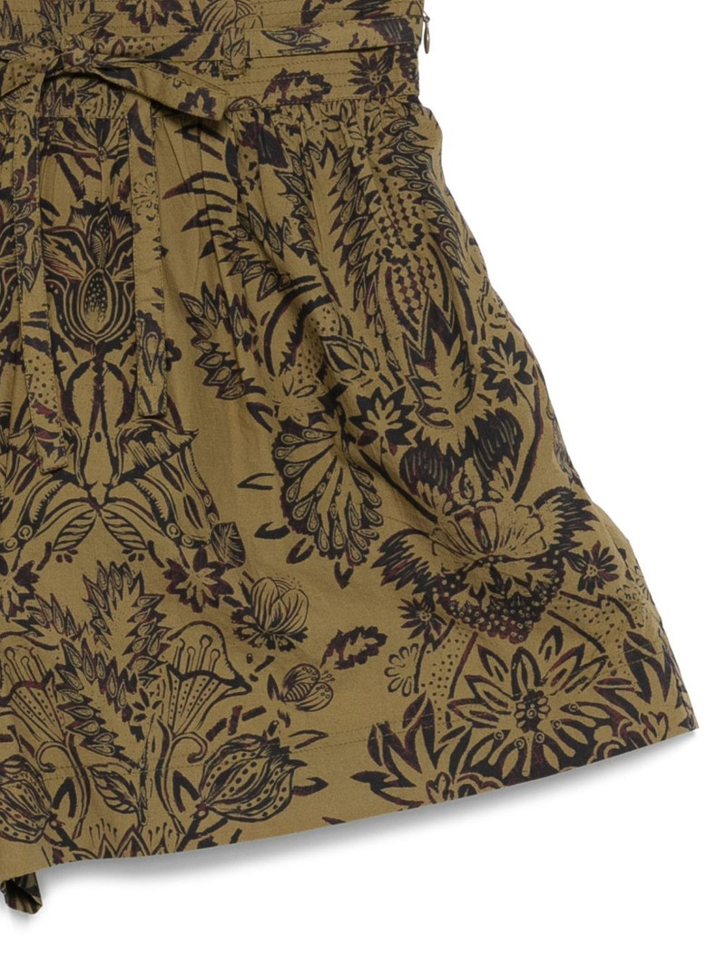 floral tie shorts 3