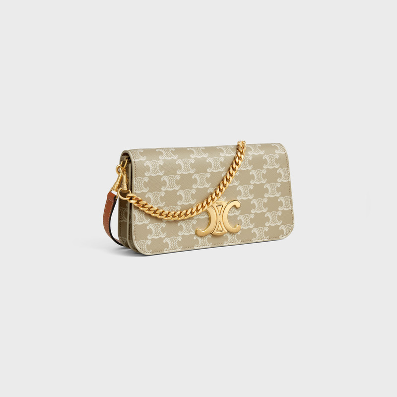 CELINE MULTIPOCHETTE in TRIOMPHE CANVAS AND CALFSKIN outlook