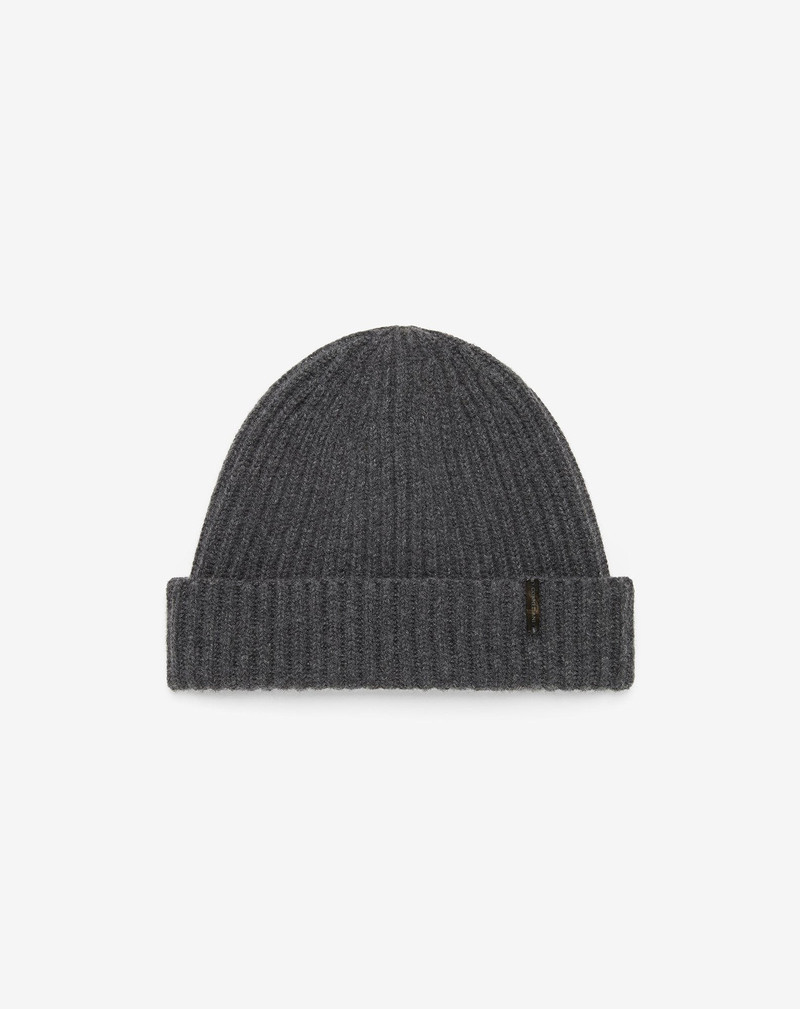Melange grey Sublime Cashmere beanie 1