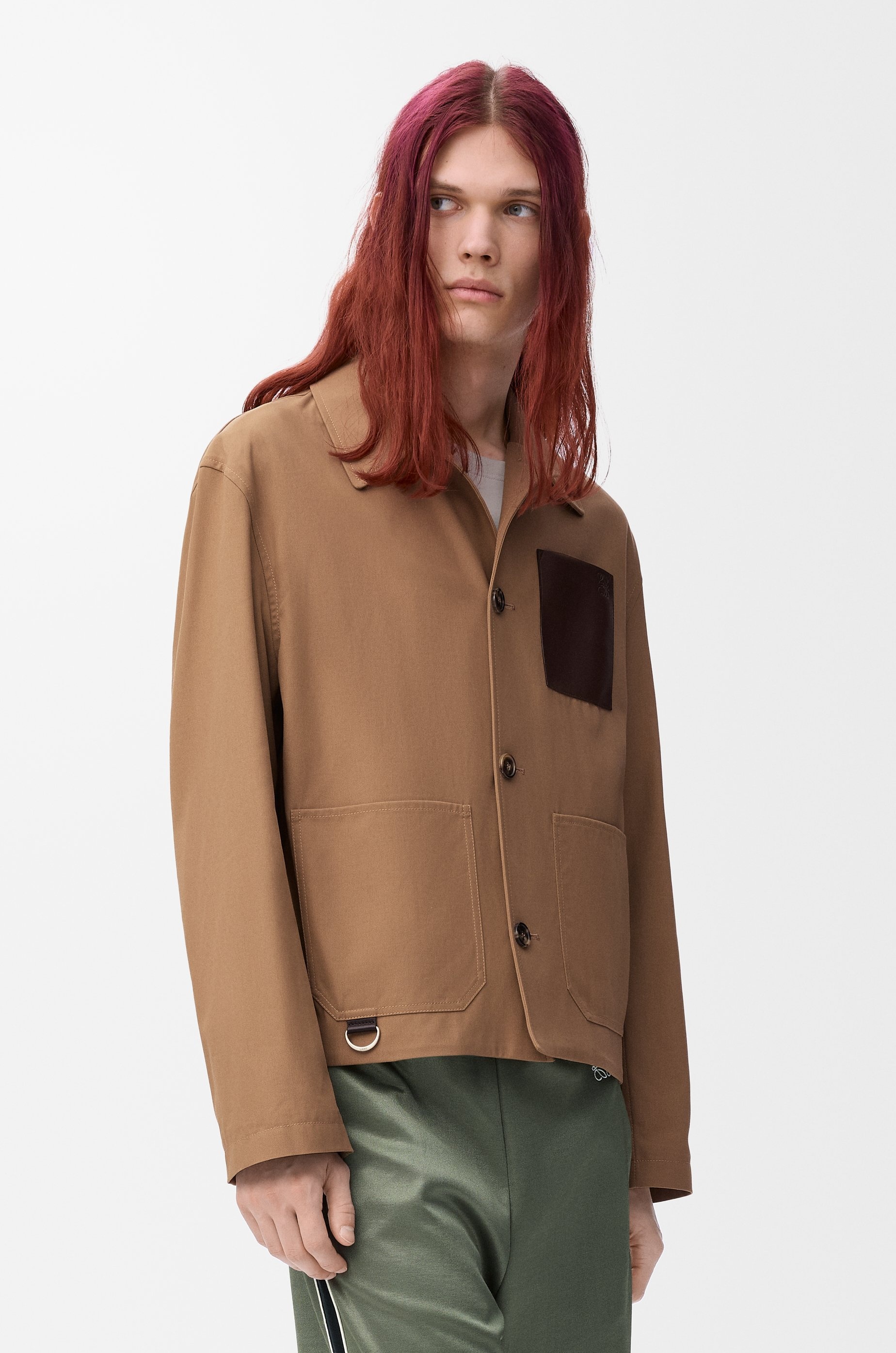 Workwear jacket in cotton - 3