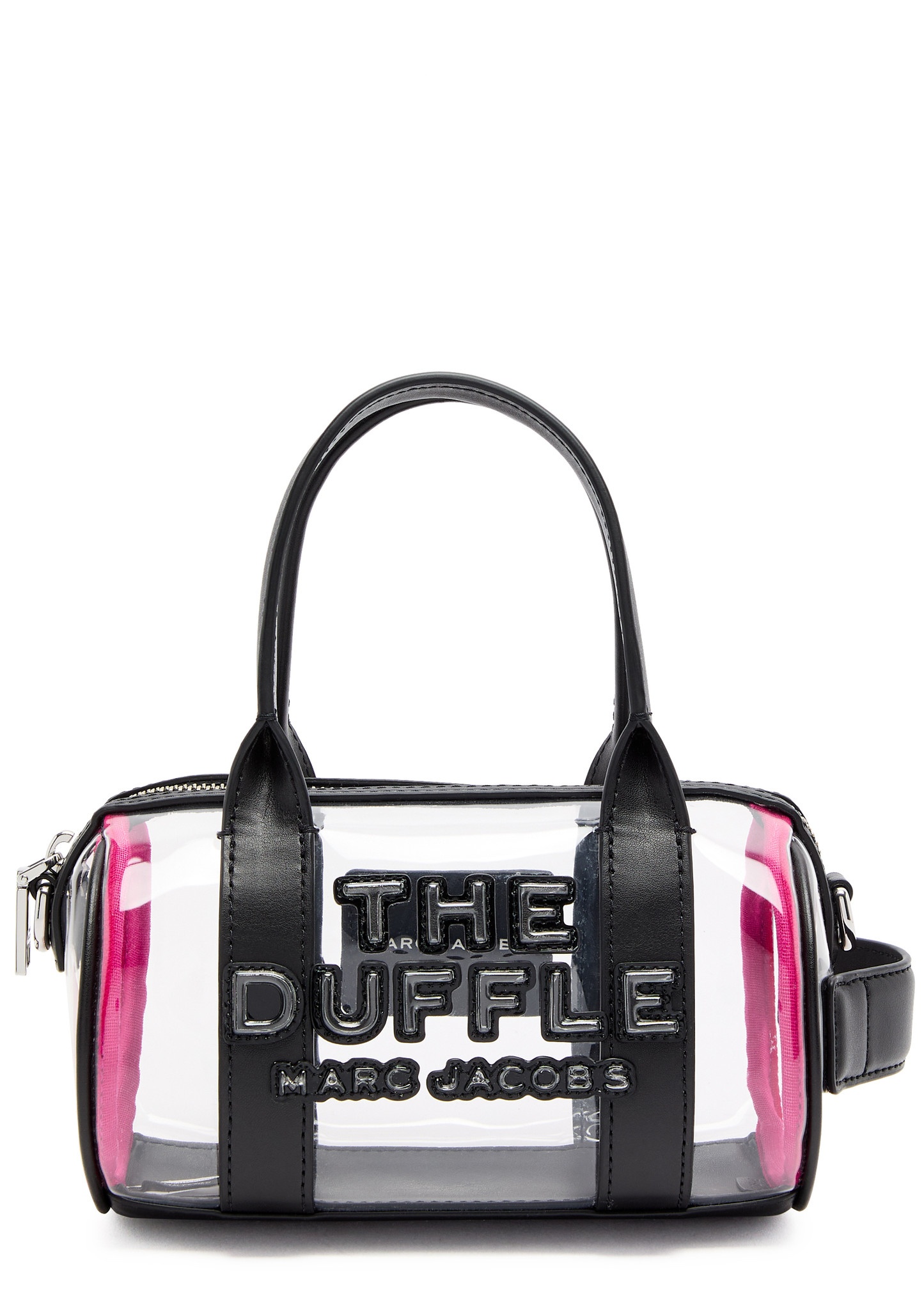 The Duffle mini PVC and leather top handle bag - 1