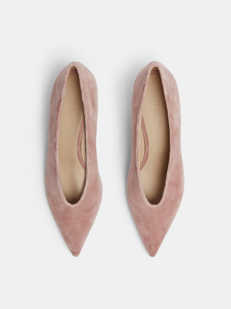 Babouche Kitten / Blush Pink Velvet 3