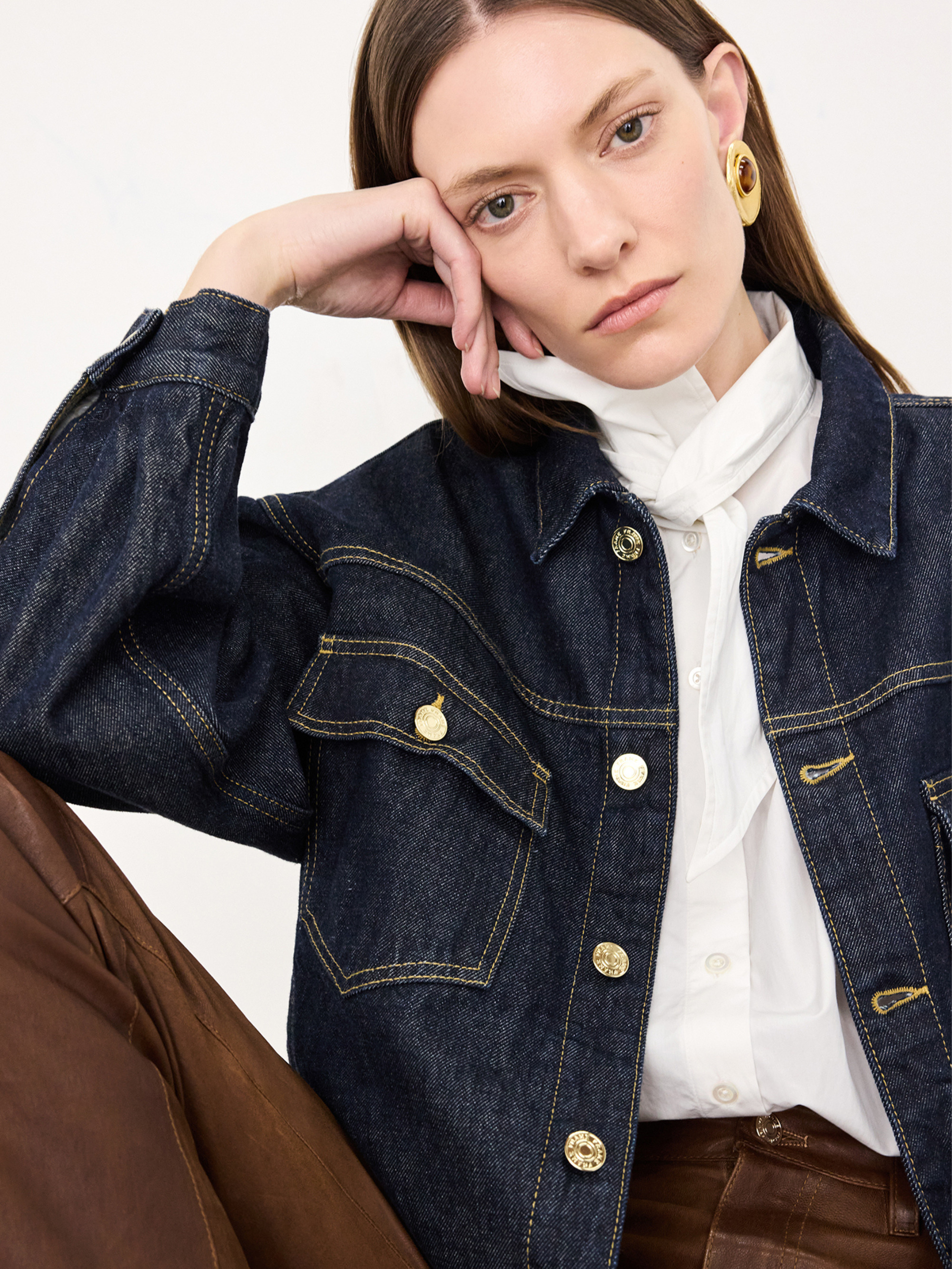 The Boxy Jacket in Rinse - 2