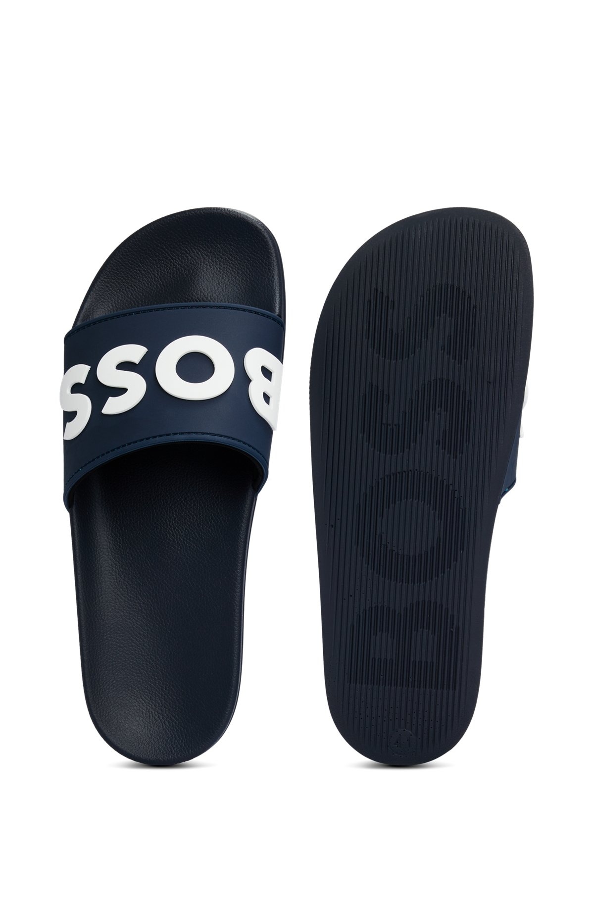 ITALIAN-MADE SLIDES WITH RAISED LOGO - 4