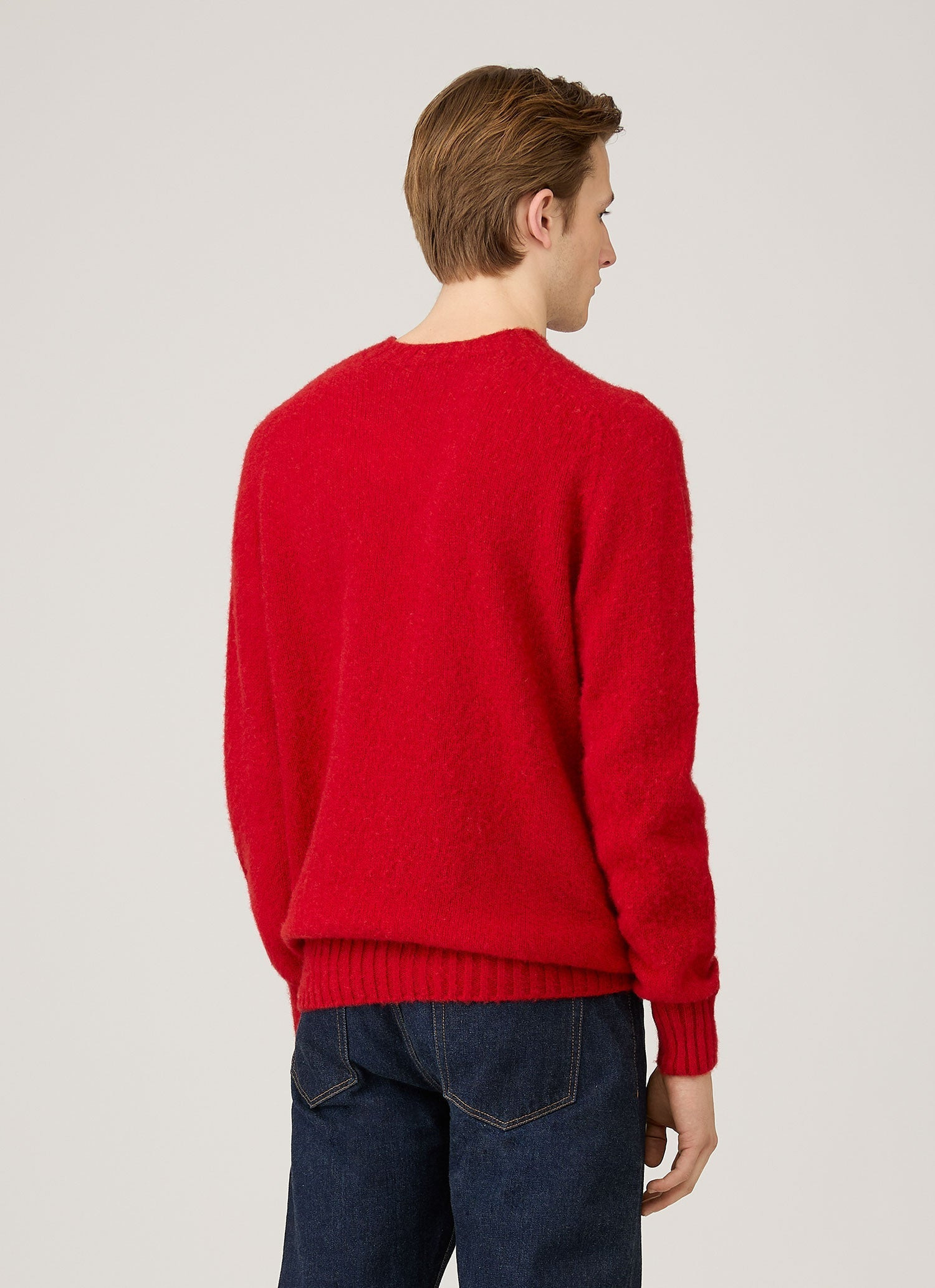 Shetland Crew Neck Jumper - 5