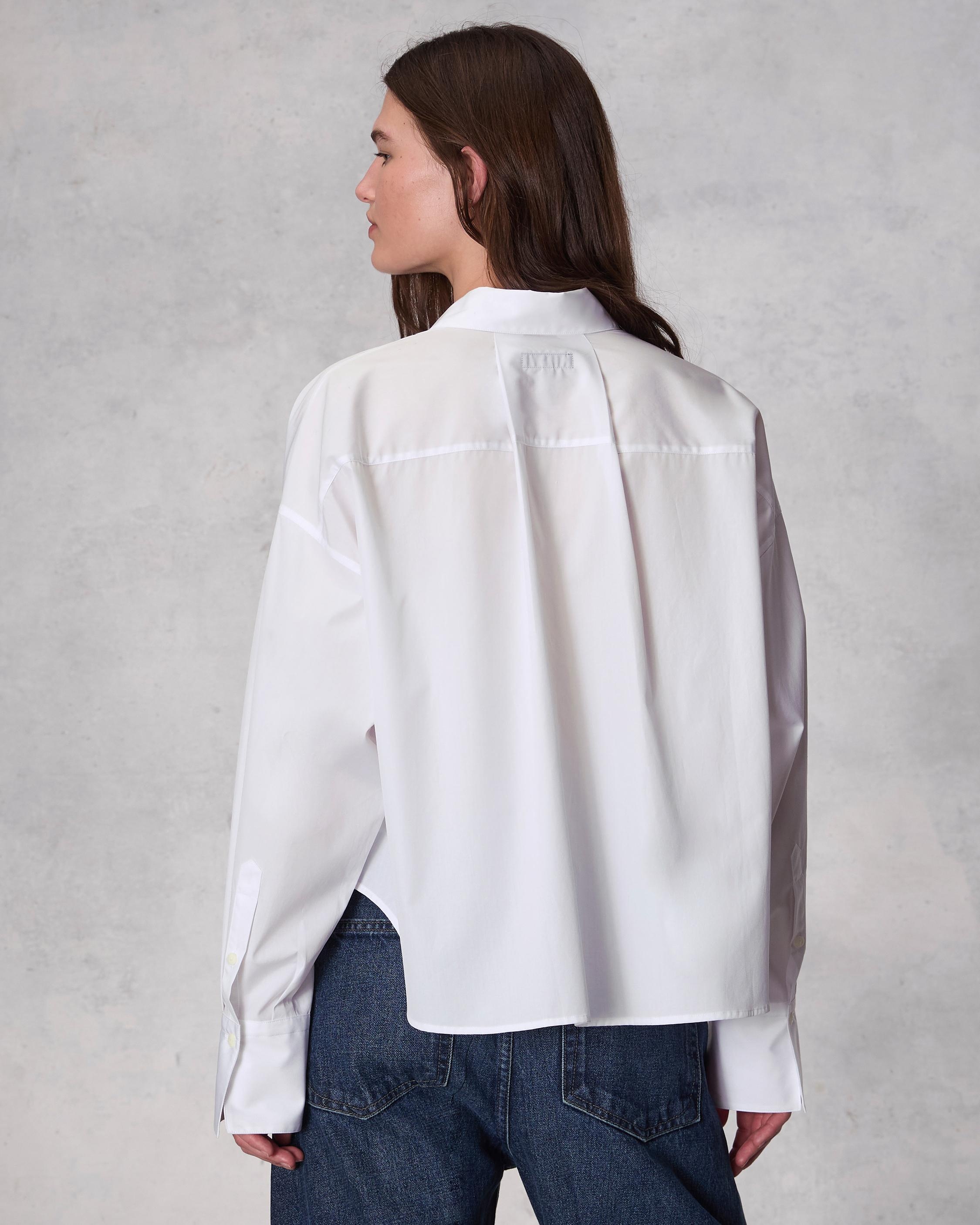 Martha Cotton Poplin Shirt
Relaxed Fit Button Down - 5