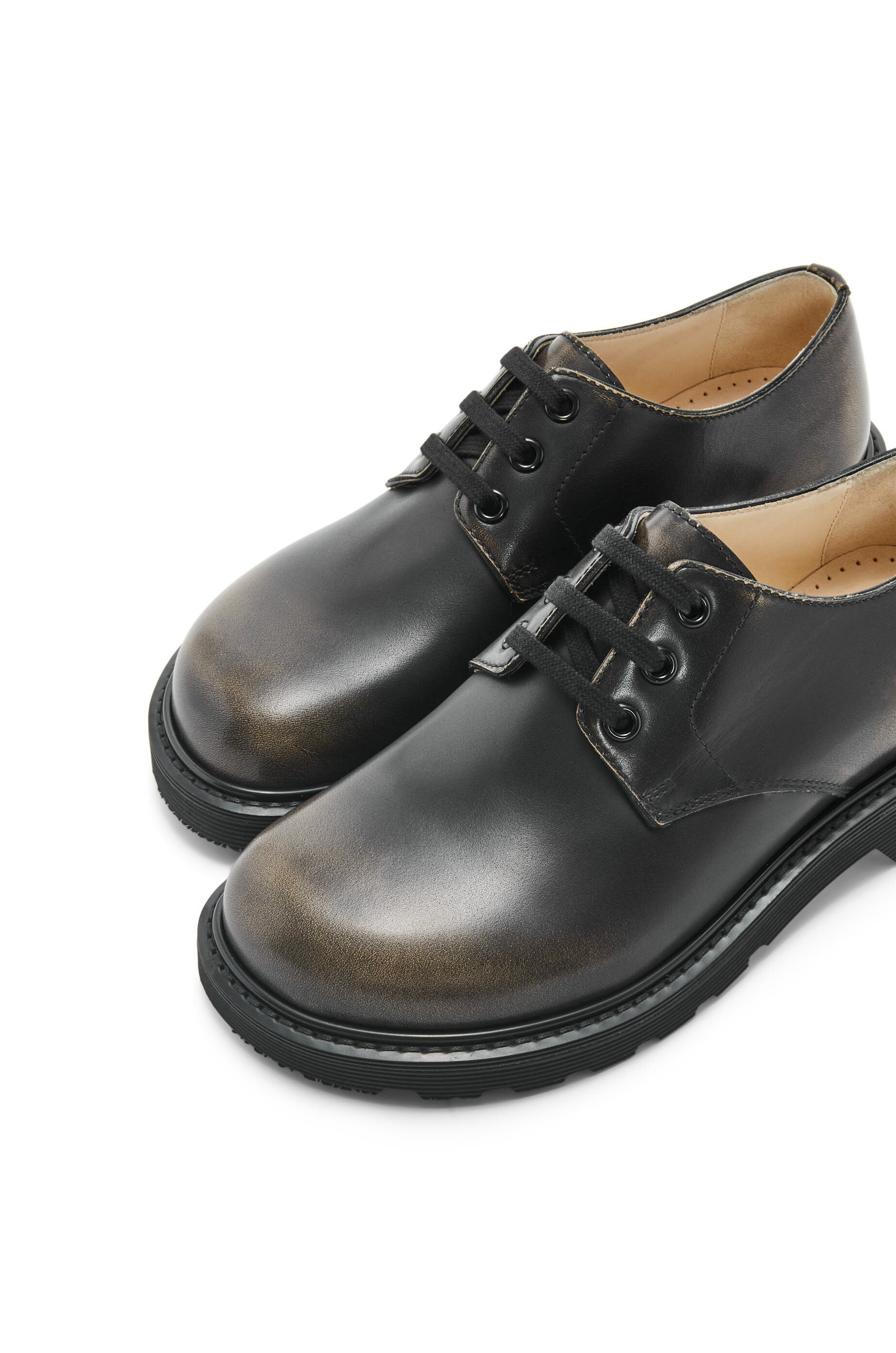 Blaze derby in bicolour brushed-off calfskin - 5