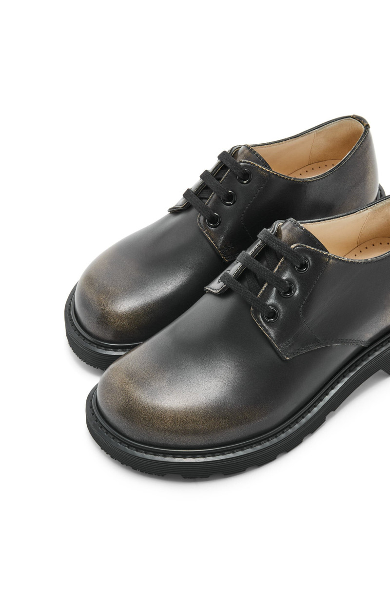 Blaze derby in bicolour brushed-off calfskin 5