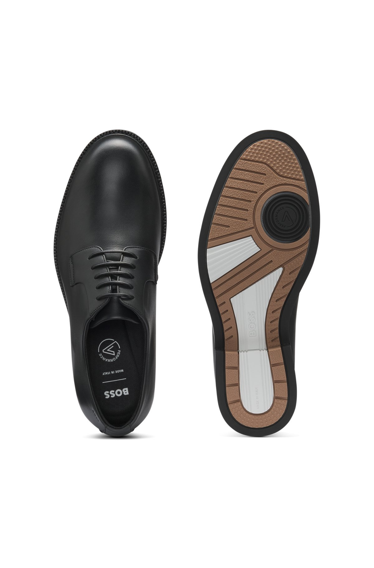 DRESSLETIC DERBY SHOES IN SOFT LEATHER - 4