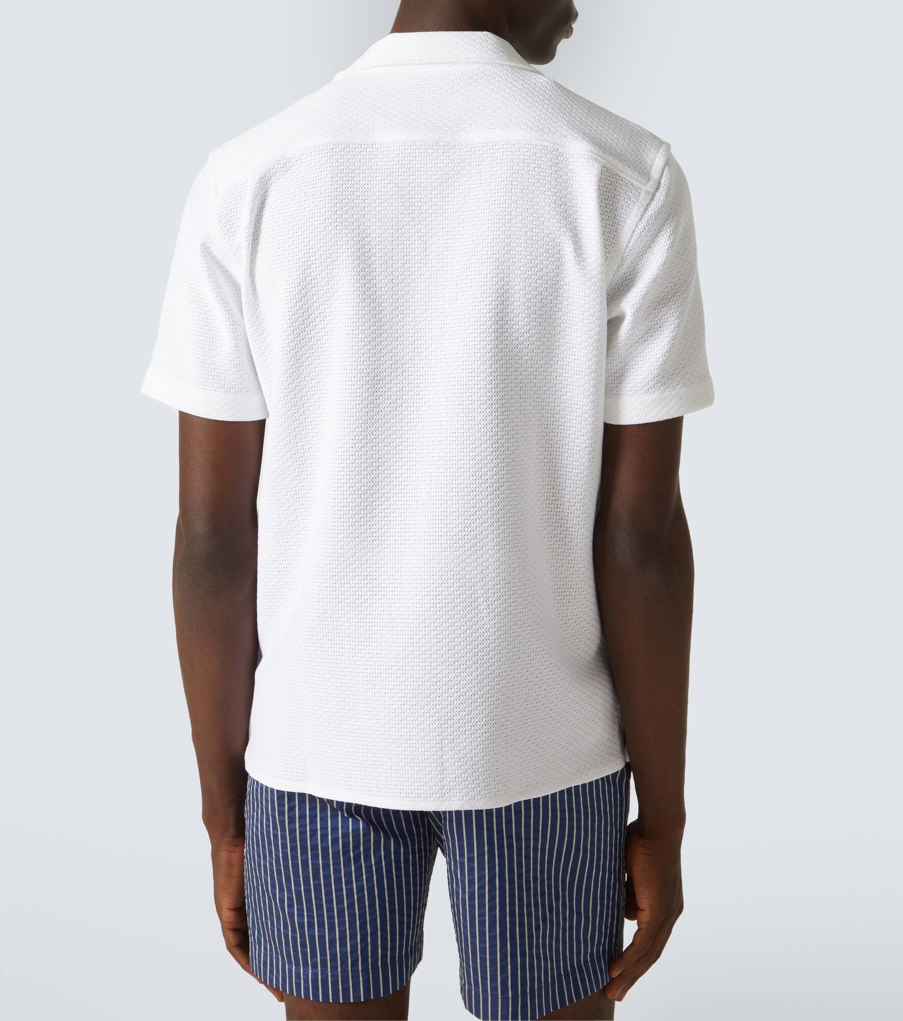 Maitan cotton bowling shirt - 4