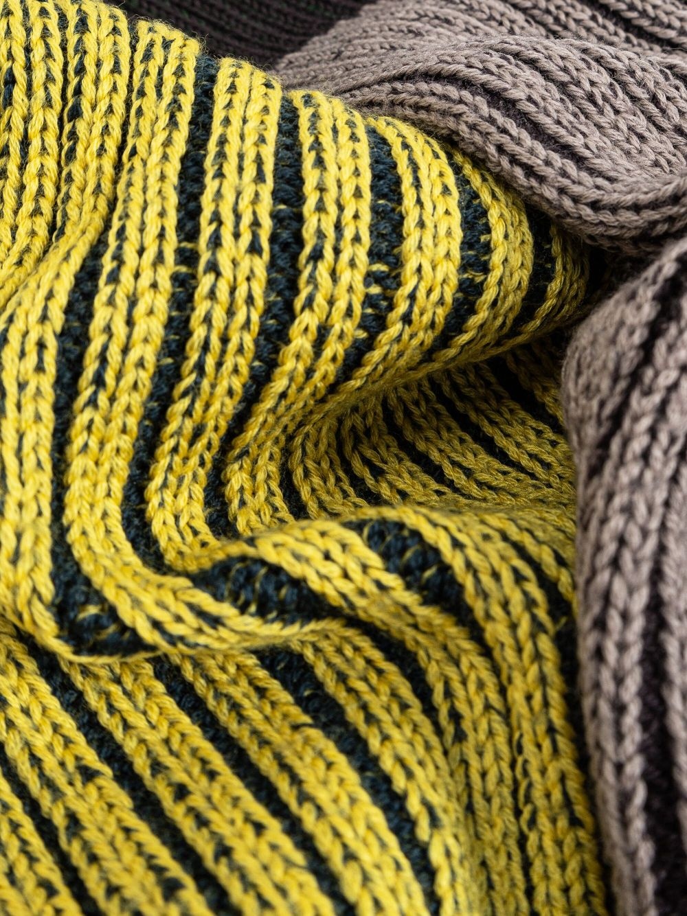 ribbed scarf - 2