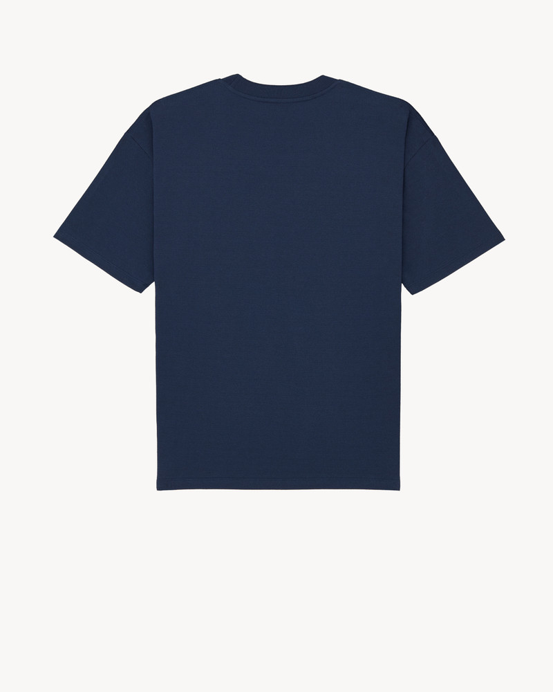 SAINT LAURENT CASSANDRE OVERSIZED T-SHIRT IN PIQUÉ outlook