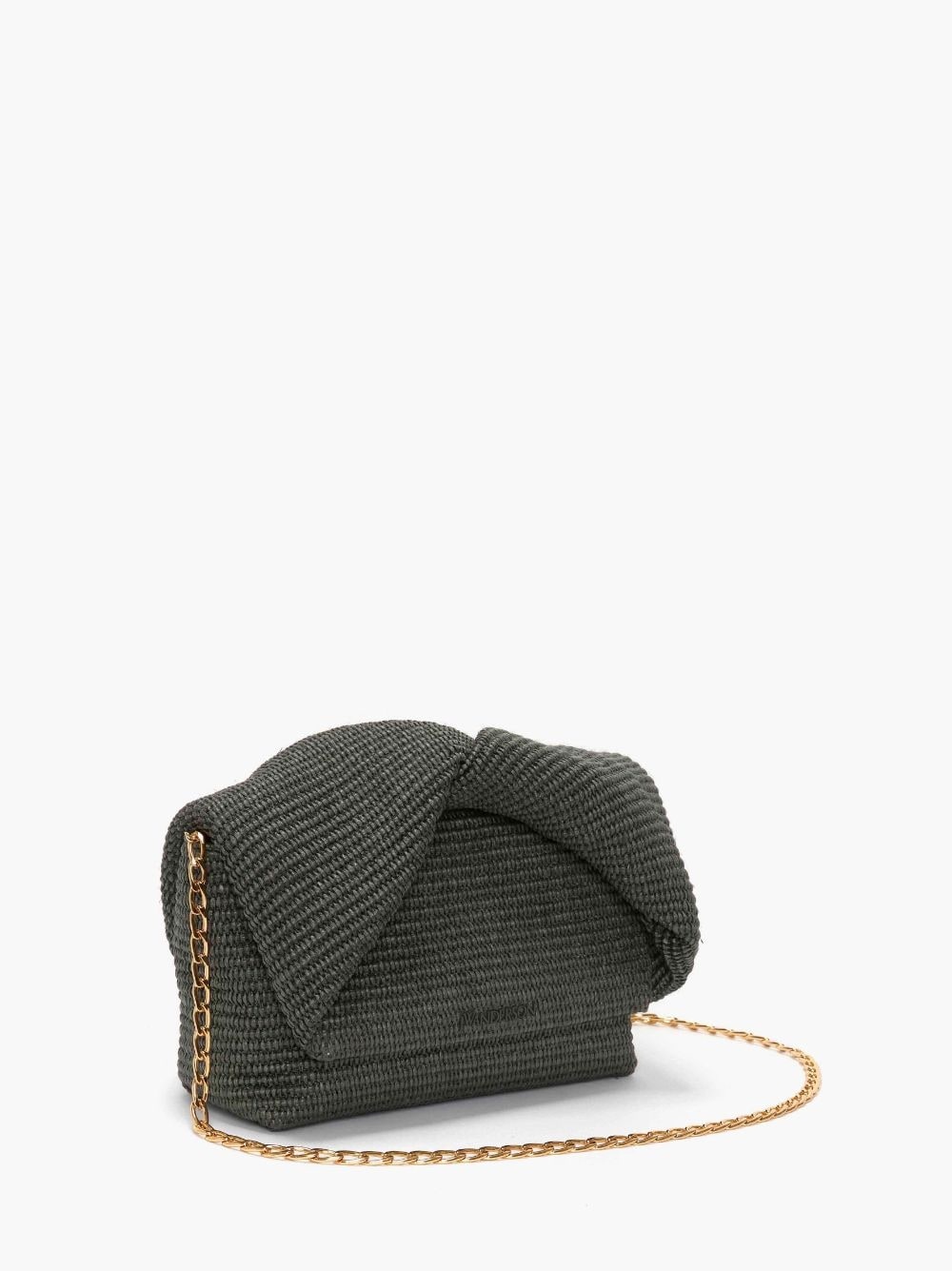LARGE TWISTER - RAFFIA TOP HANDLE BAG - 2