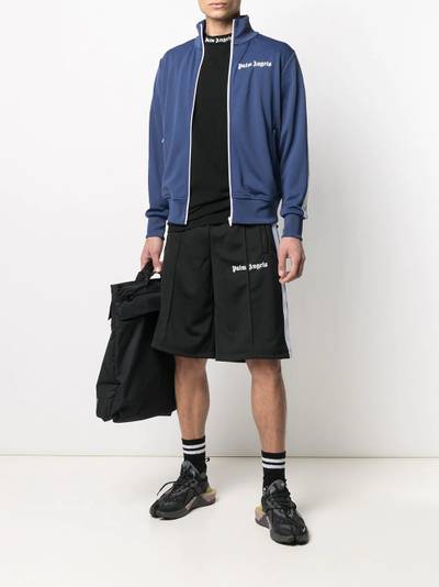 Palm Angels striped sleeve track jacket outlook