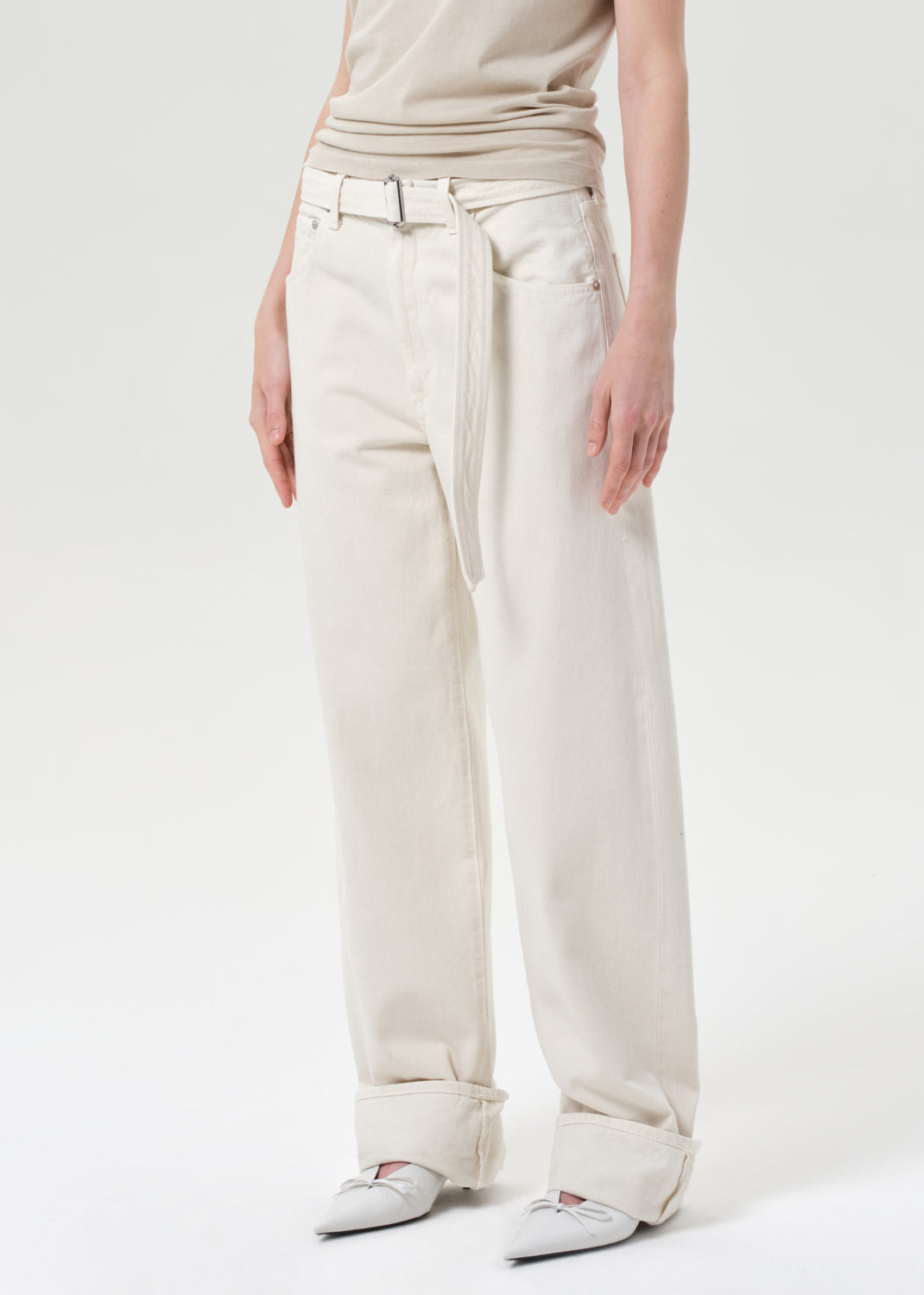CUFFED TAPER IN BROWN RICE - 4