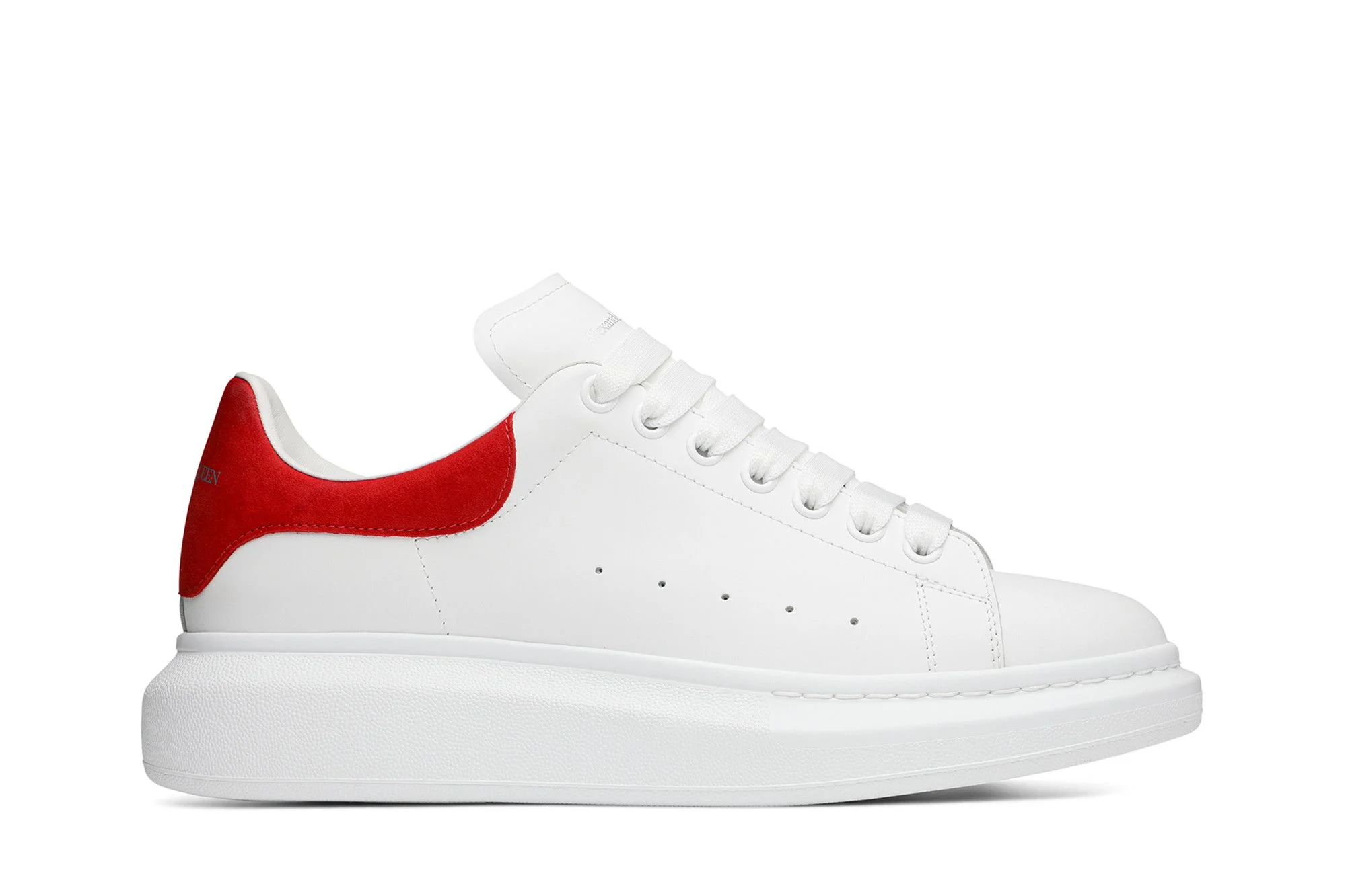 Alexander McQueen Oversized Sneaker 'White Lust Red' - 1