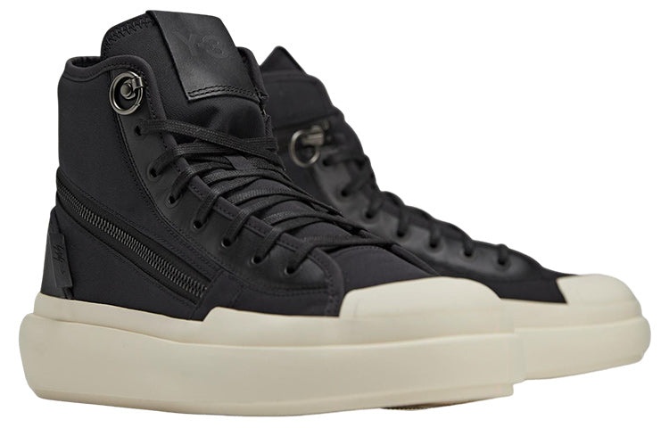 adidas Y-3 Ajatu Court High 'Black Cream White' HQ5967 - 2