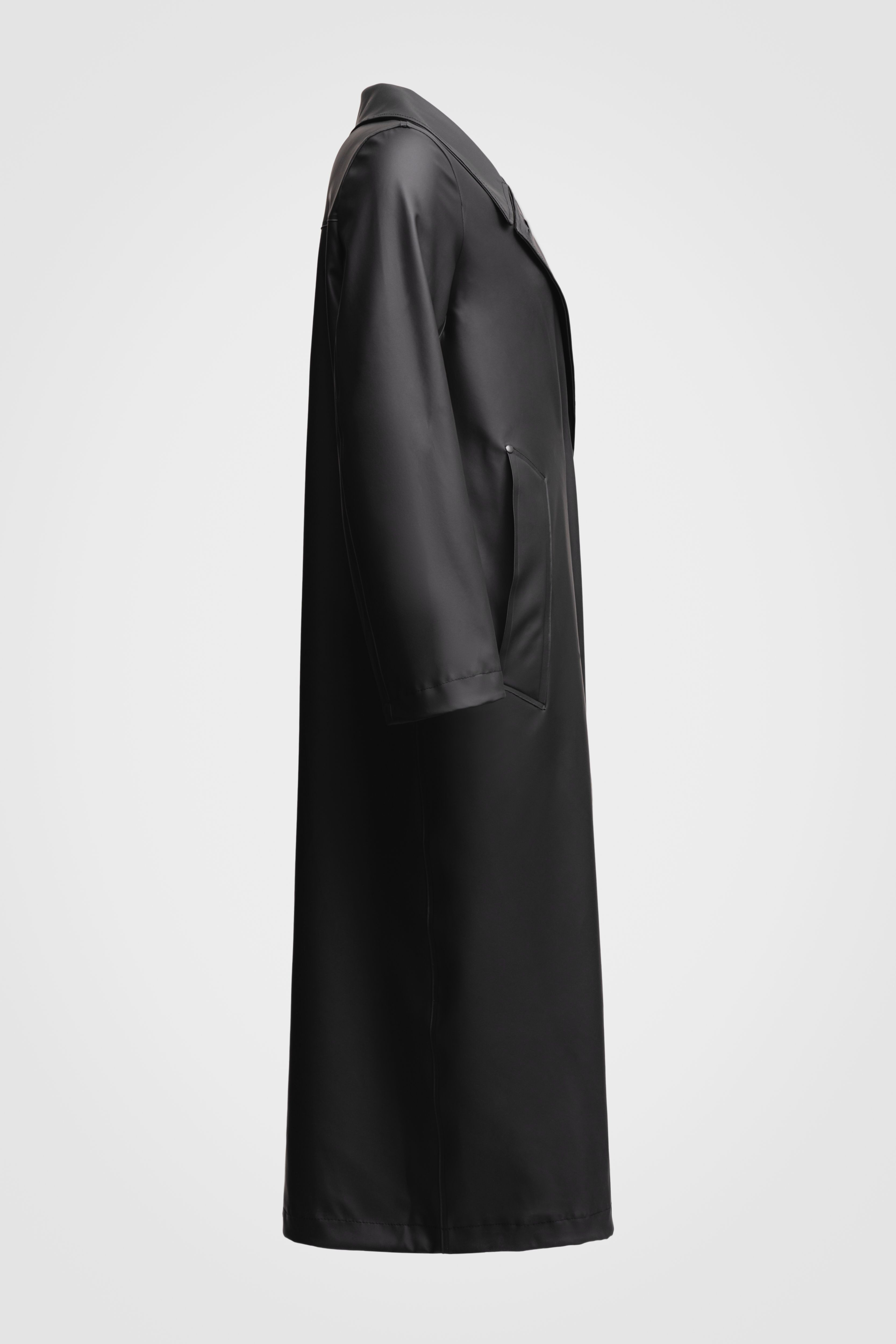 Mayfair Trench Coat Black - 5