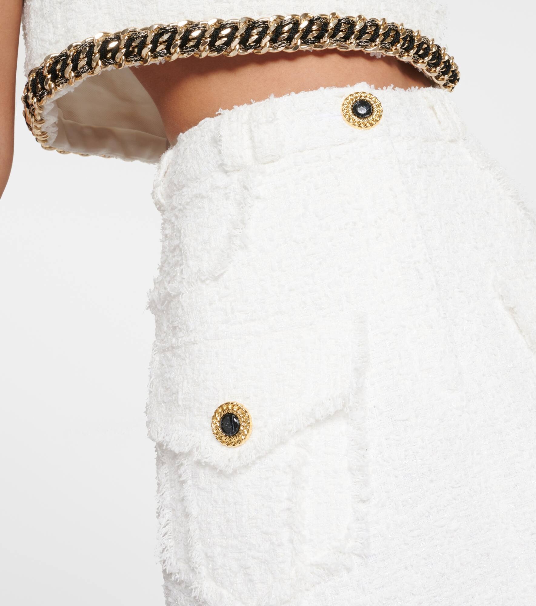 Tweed miniskirt - 5