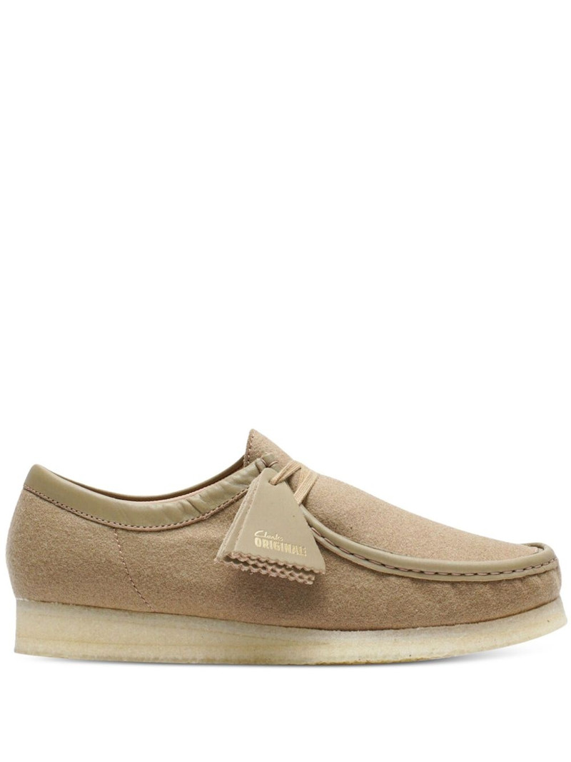 Wallabee "Camel Wool" boots 1