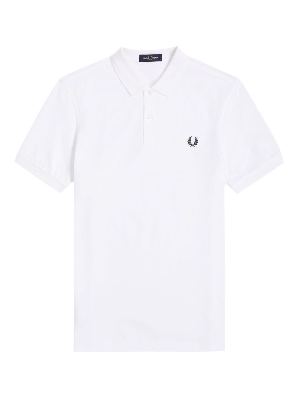 logo-embroidered polo shirt - 1