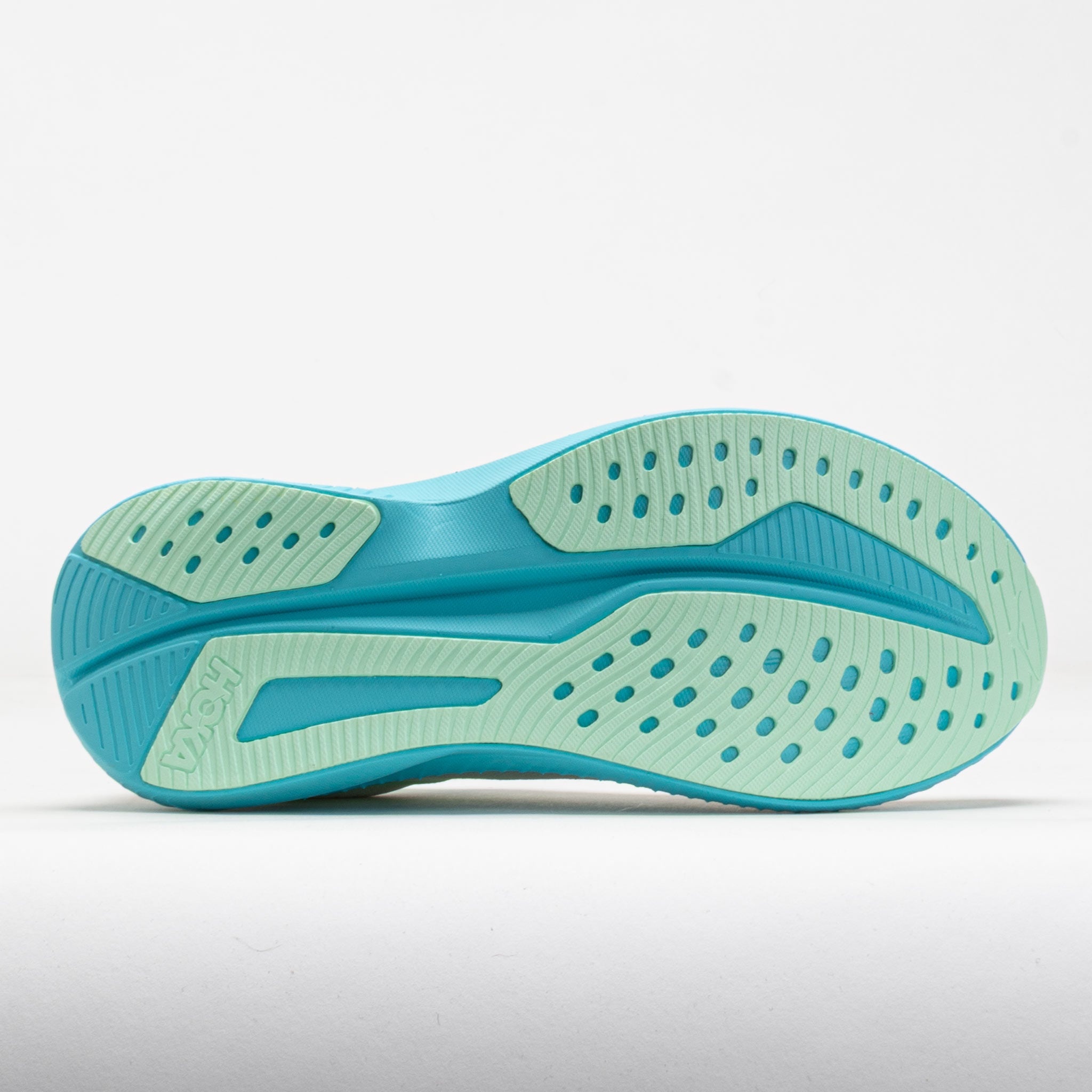 HOKA Mach 6 Women's White/Cielo Blue - 4