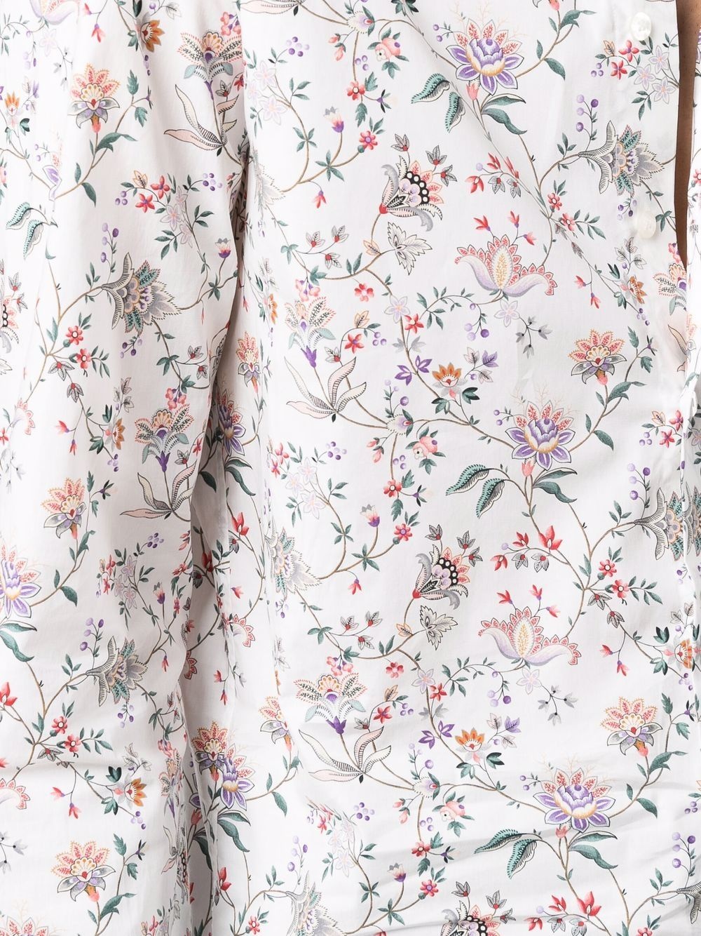 floral-print long-sleeve shirt - 5