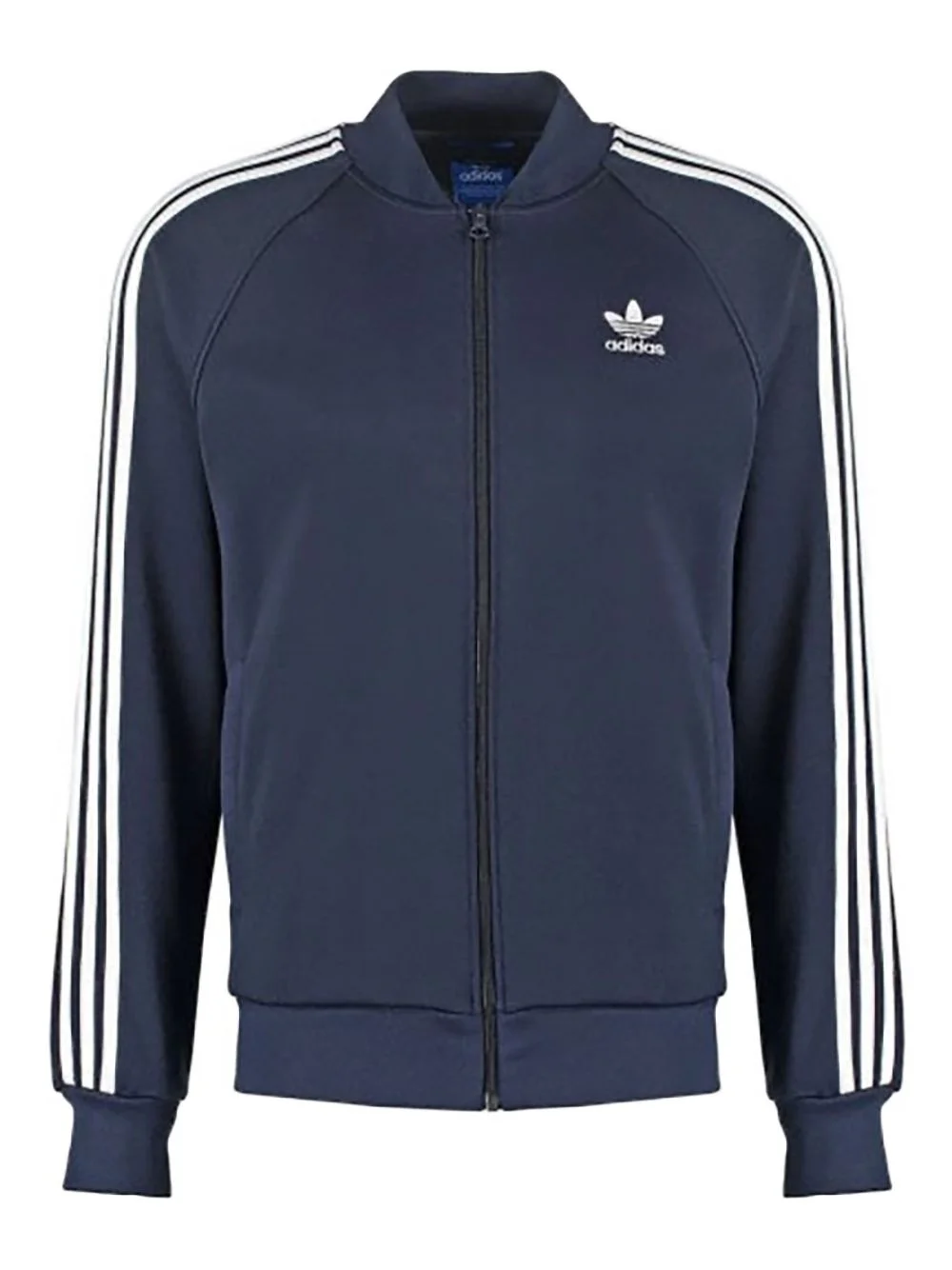 Superstar striped-sleeve track jacket - 1
