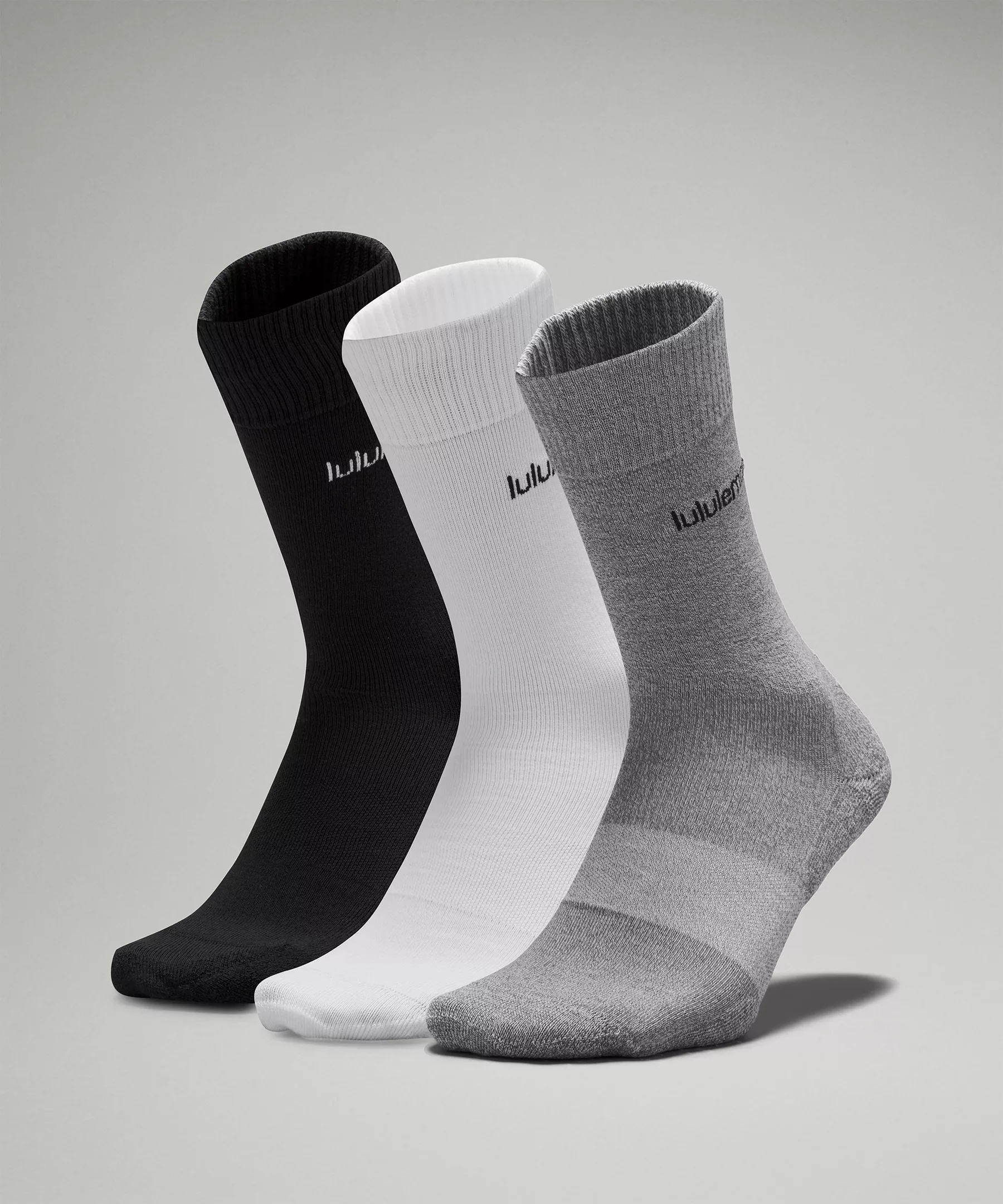 Men's Daily Stride Comfort Crew Socks *3 Pack - 1