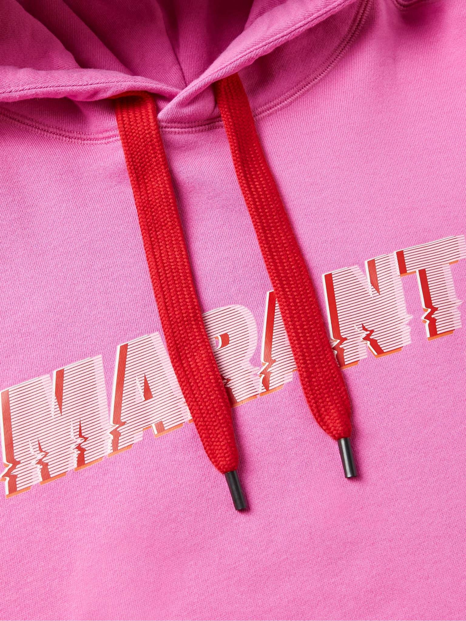 Flash Logo-Print Cotton-Blend Jersey Hoodie - 5