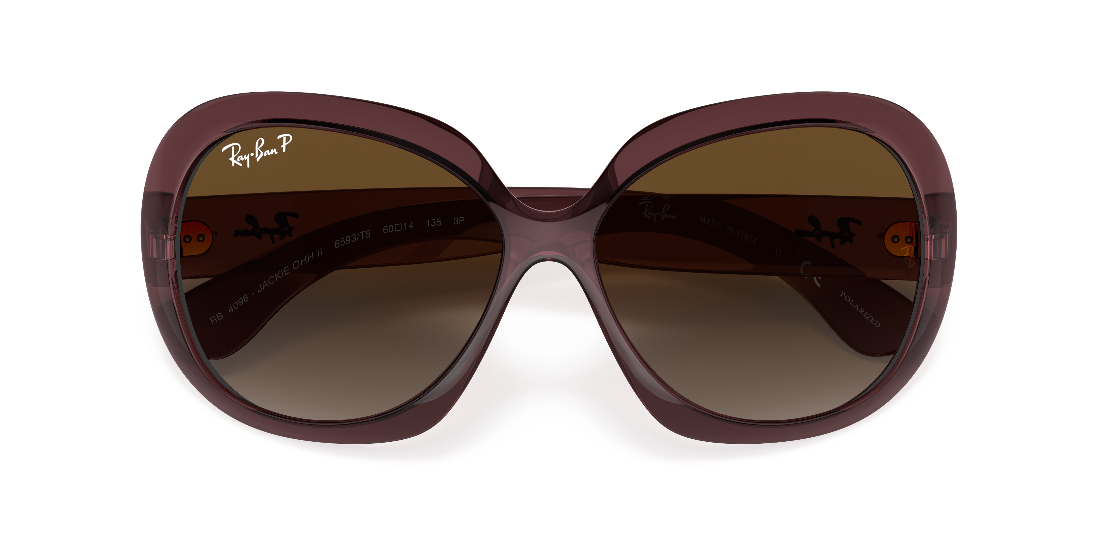 Ray Ban JACKIE OHH II TRANSPARENT REVERSIBLE