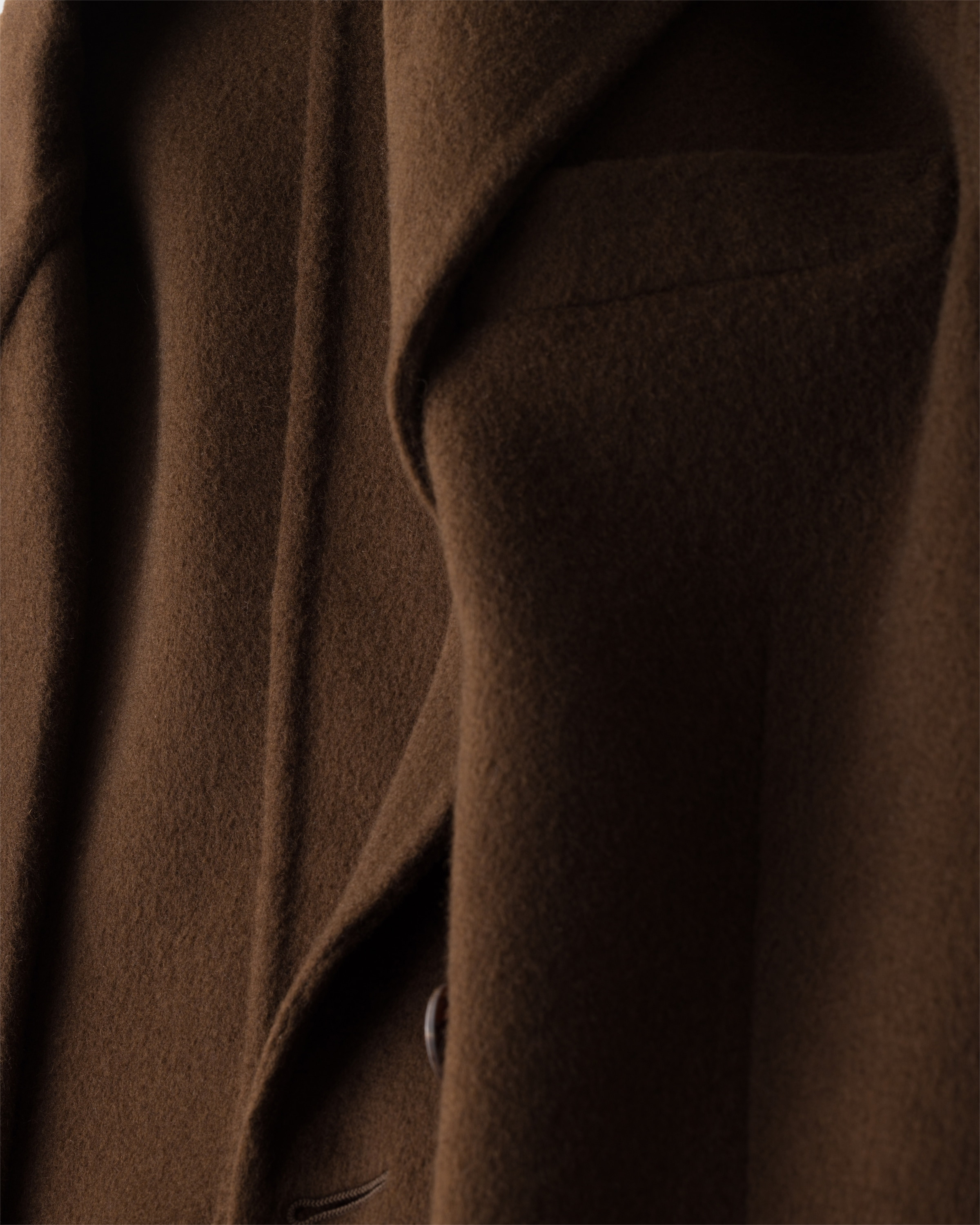 Double-breasted cashmere jacket - 7