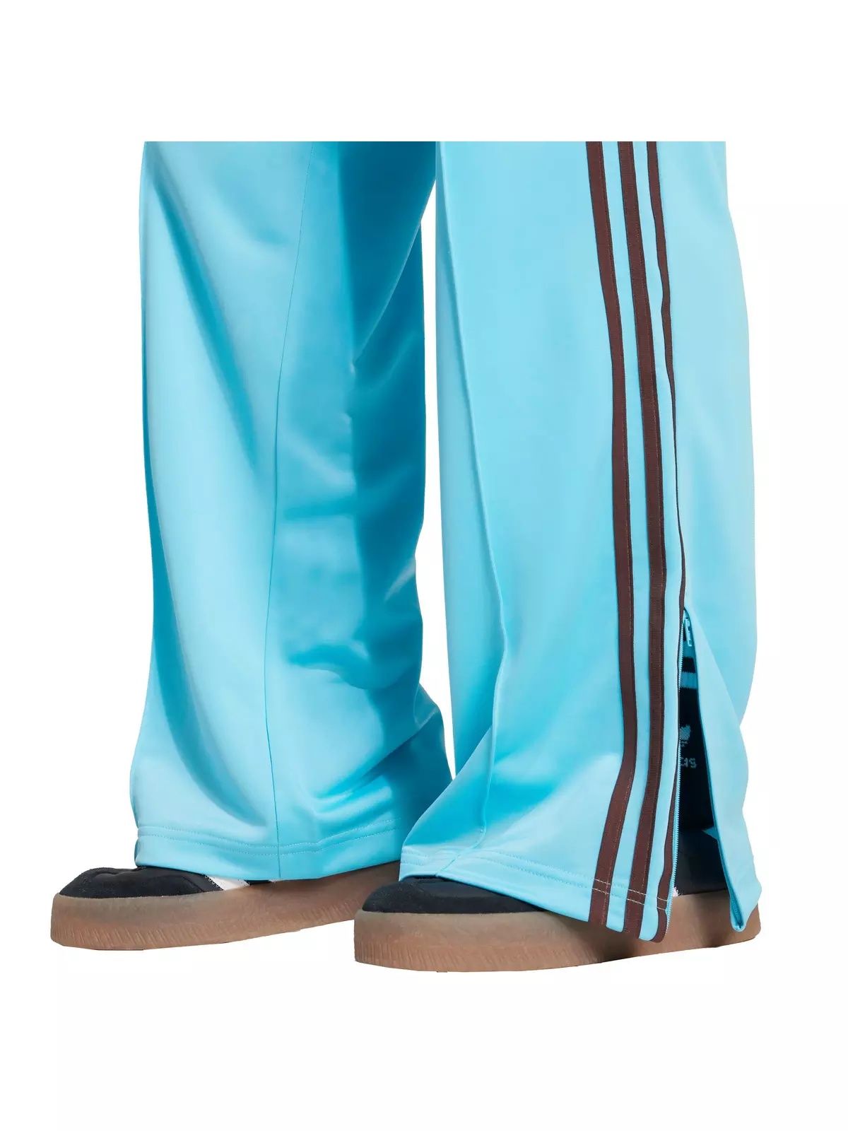 Originals Women's Adicolor Classic Firebird Loose Track Tracksuit Bottoms -Blue/Orange - 4