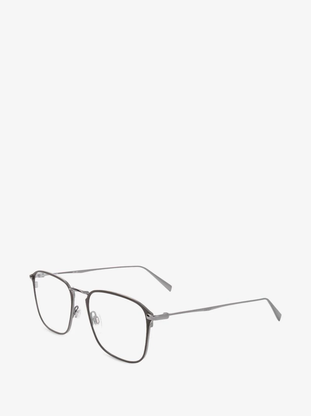 geometric-frame glasses - 1