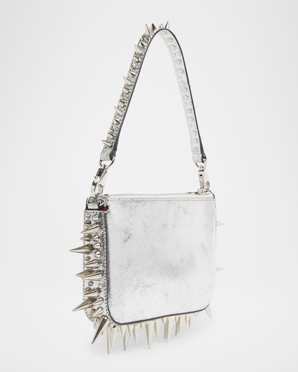 Loubila Mini Spike Metallic Shoulder Bag - 2