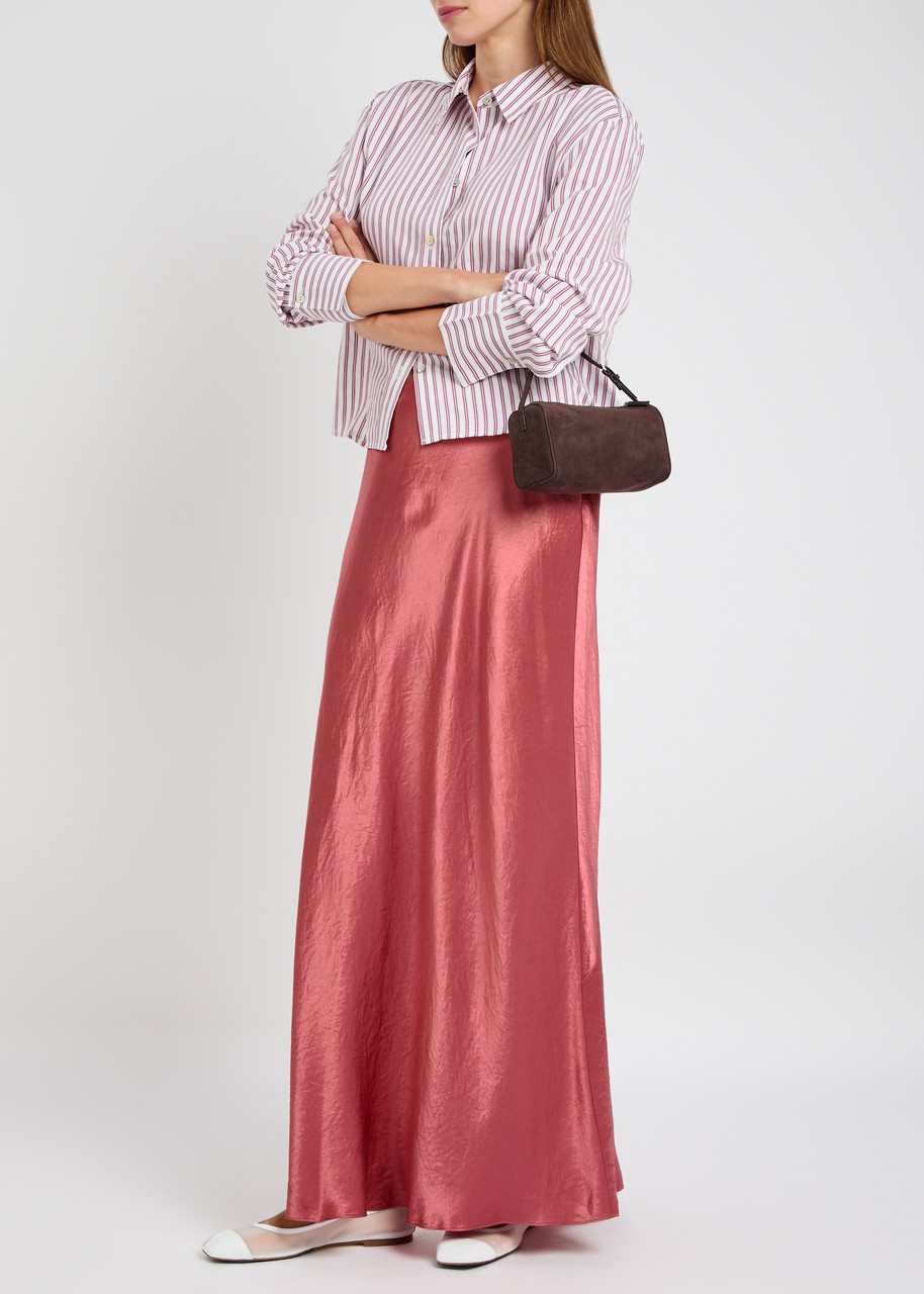 Vince Satin Maxi Skirt - 4