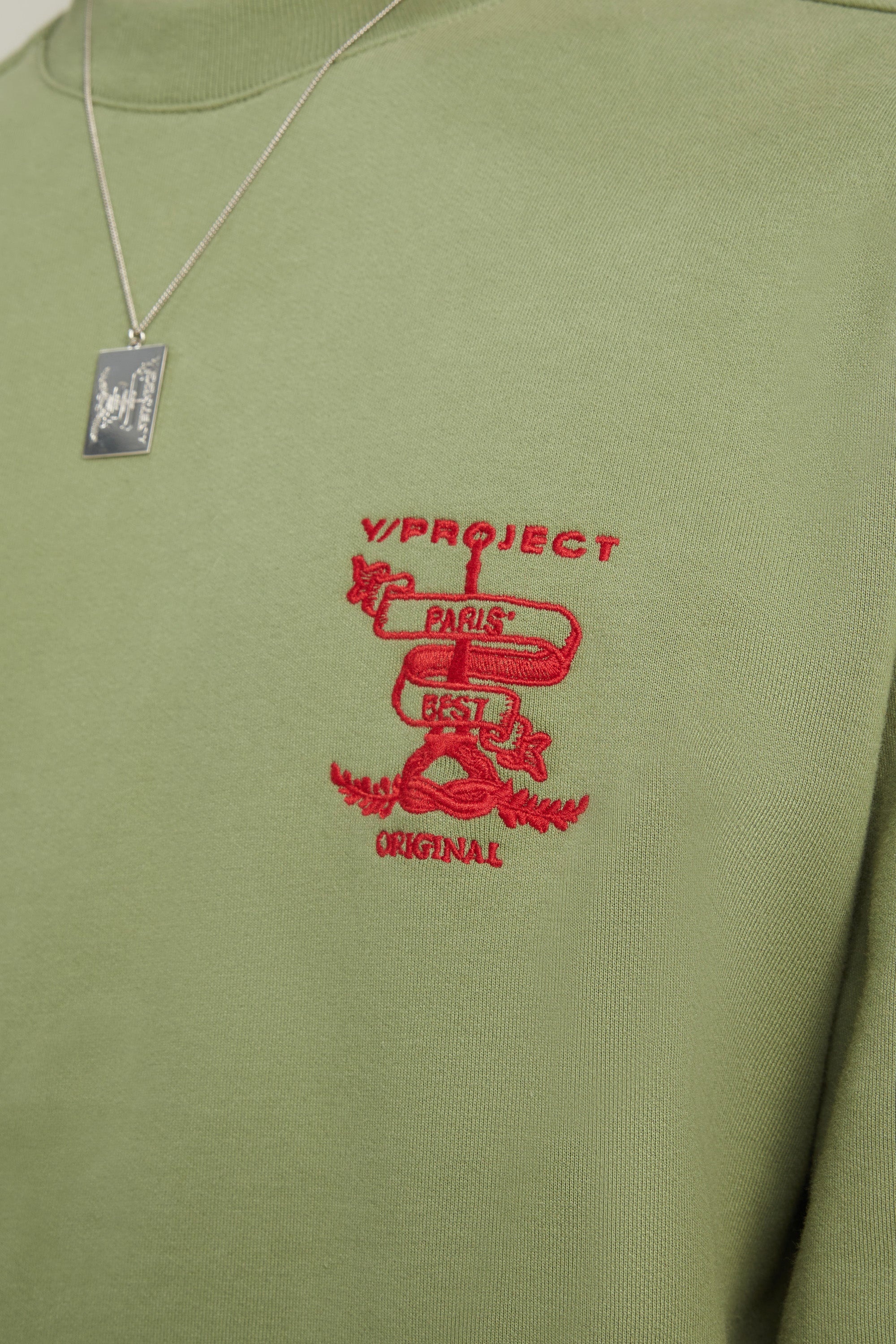 Paris' Best Embroidered Sweatshirt - 4