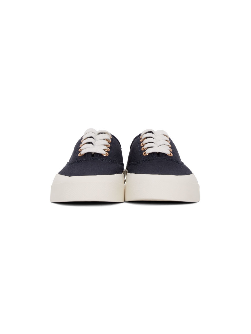 Navy Laced Sneakers - 2