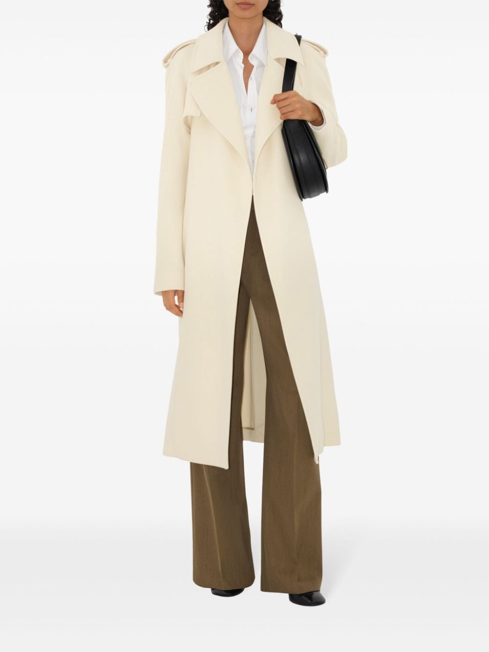 cashmere wrap coat - 2